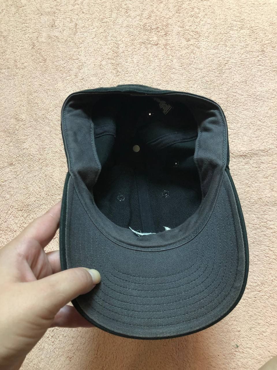 Nike Cap big logo Y2K black Hats Nike Vintage streetwear Size ONE SIZE - 12 Thumbnail