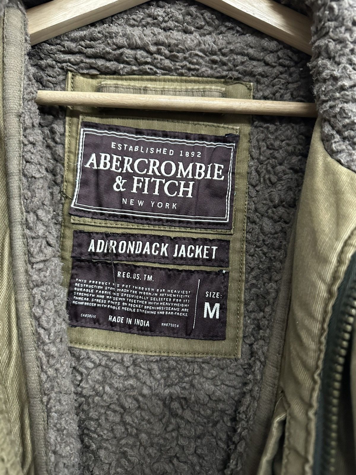 Abercrombie & Fitch Y2K Adirondack Abercrombie & Fitch Distress Jacket Size US M / EU 48-50 / 2 - 12 Thumbnail