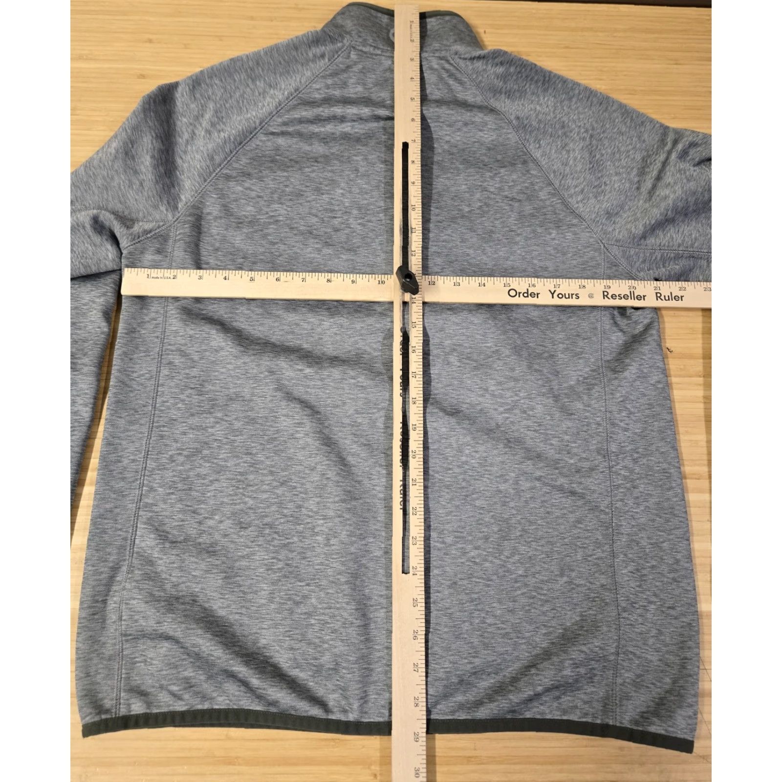 Vineyard Vines Vineyard Vines Pullover Mens M Heather Gray 1/4 Zip Chest Pocket Mock Neck Fleece Zip Pocket Size US M / EU 48-50 / 2 - 7 Thumbnail