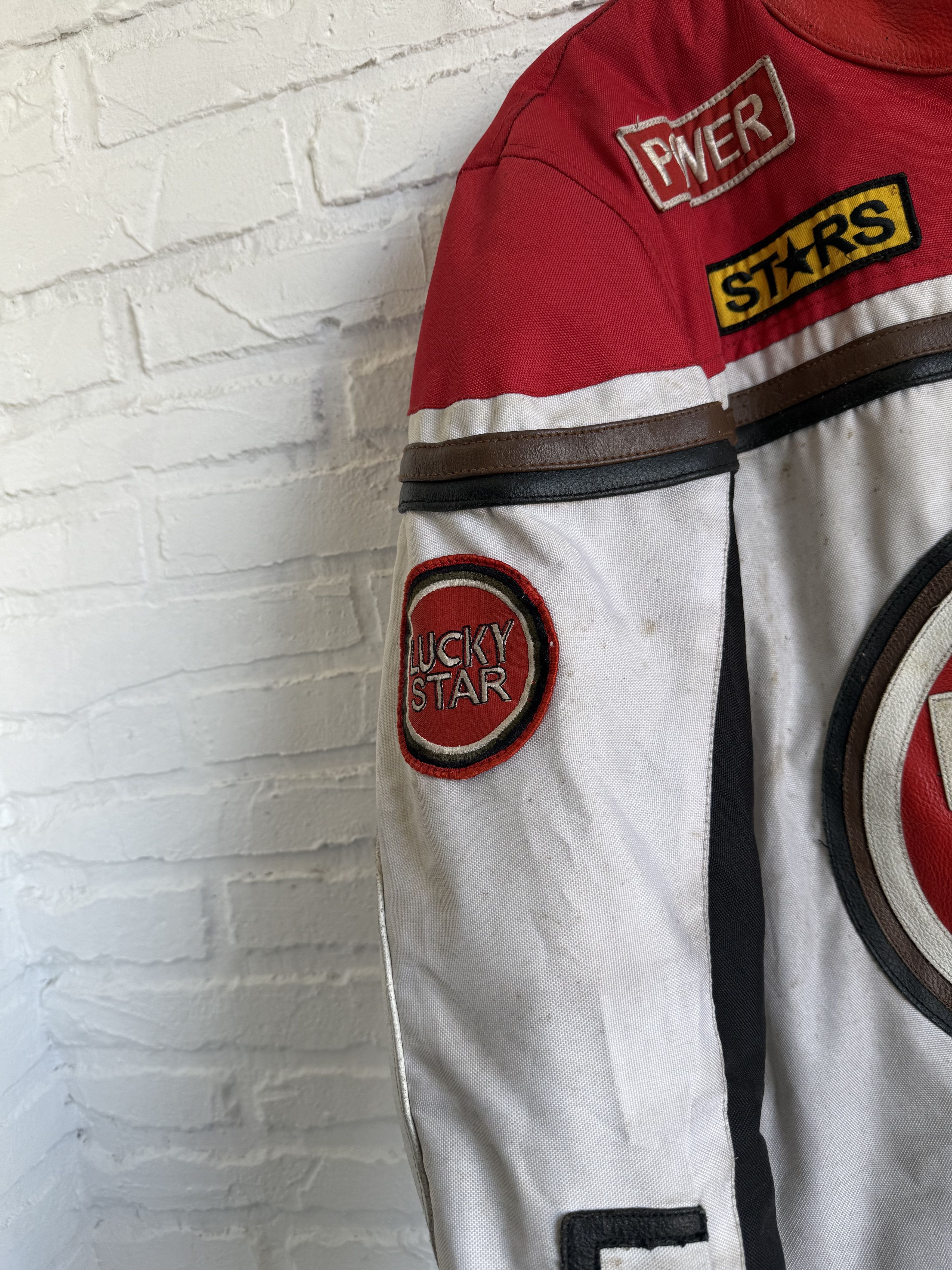 Vintage Vintage Lucky Strike Racing Jacket Moto Biker Leather Size US L / EU 52-54 / 3 - 15 Thumbnail