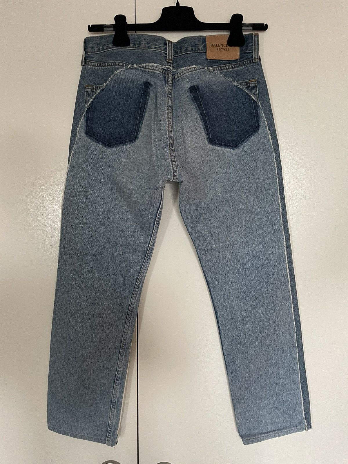 Balenciaga two tone jeans 2025