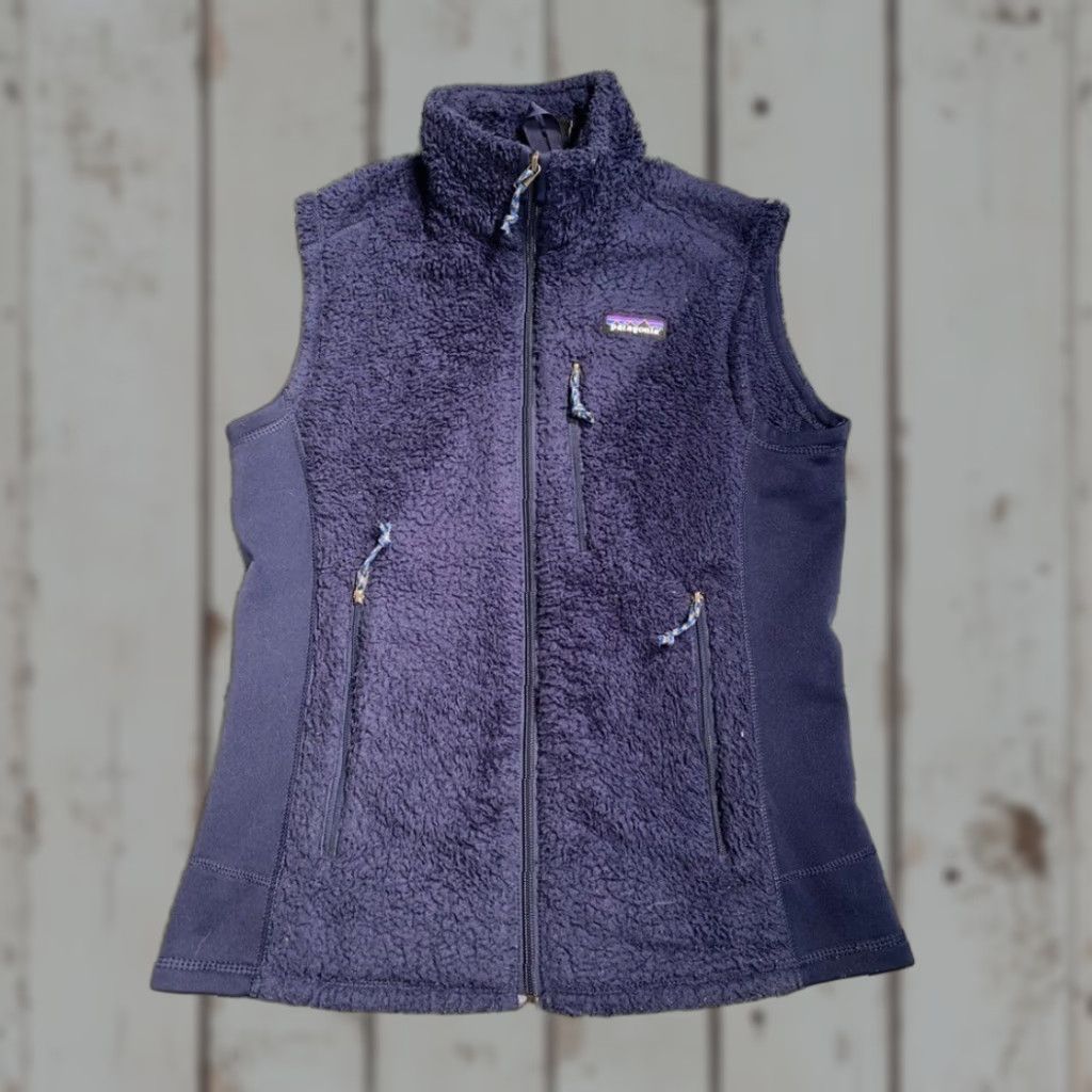 Patagonia Patagonia Vest Navy Blue Small S Men Fleece Pilling Polyester Vest Size US S / EU 44-46 / 1 - 1 Thumbnail