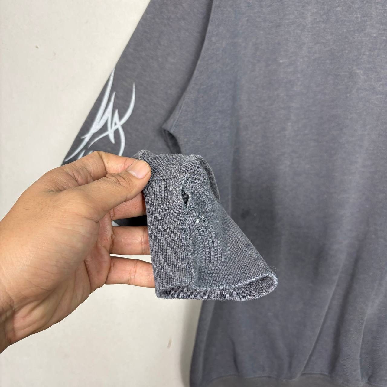 14th Addiction Thrashed Patina Sun Faded Sweatshirt ERD GRUNGE Size US M / EU 48-50 / 2 - 6 Thumbnail