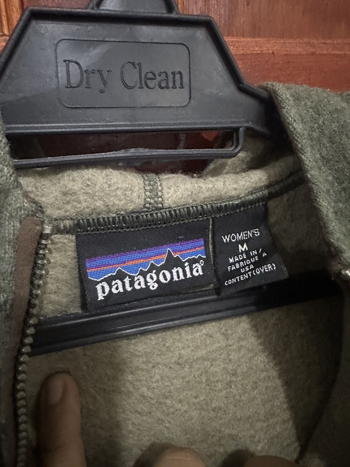 Patagonia Vintage Patagonia Women Wool Quater Zip Jacket Size M / US 6-8 / IT 42-44 - 4 Thumbnail