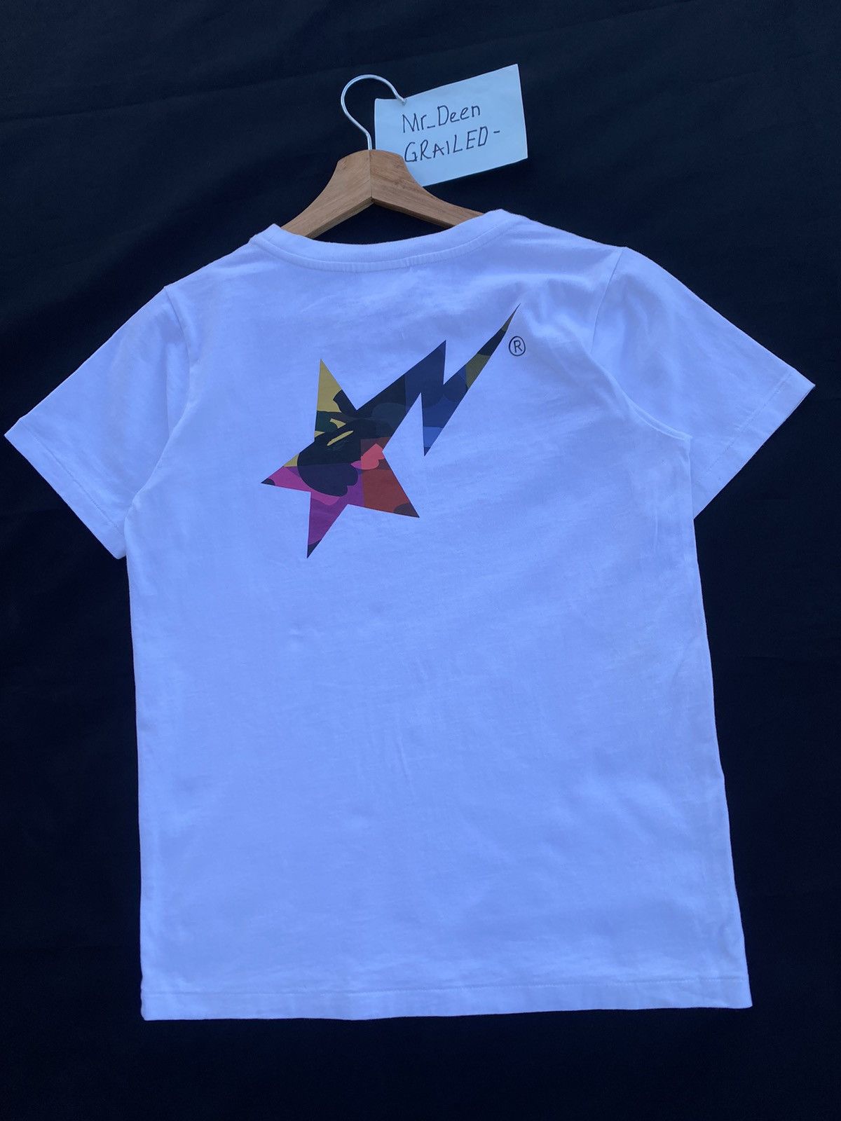 Bape Rare BAPE STA Spellout Tshirt Size S / US 4 / IT 40 - 18 Thumbnail