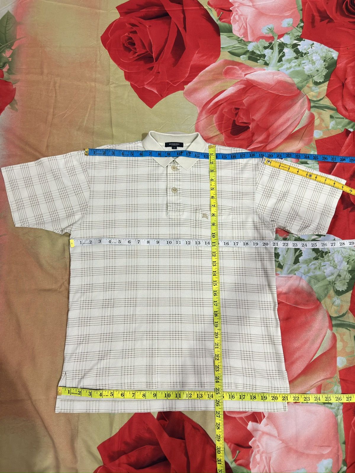 Burberry Burberry London Bandana Design Polo Tee A183 Size US M / EU 48-50 / 2 - 6 Thumbnail