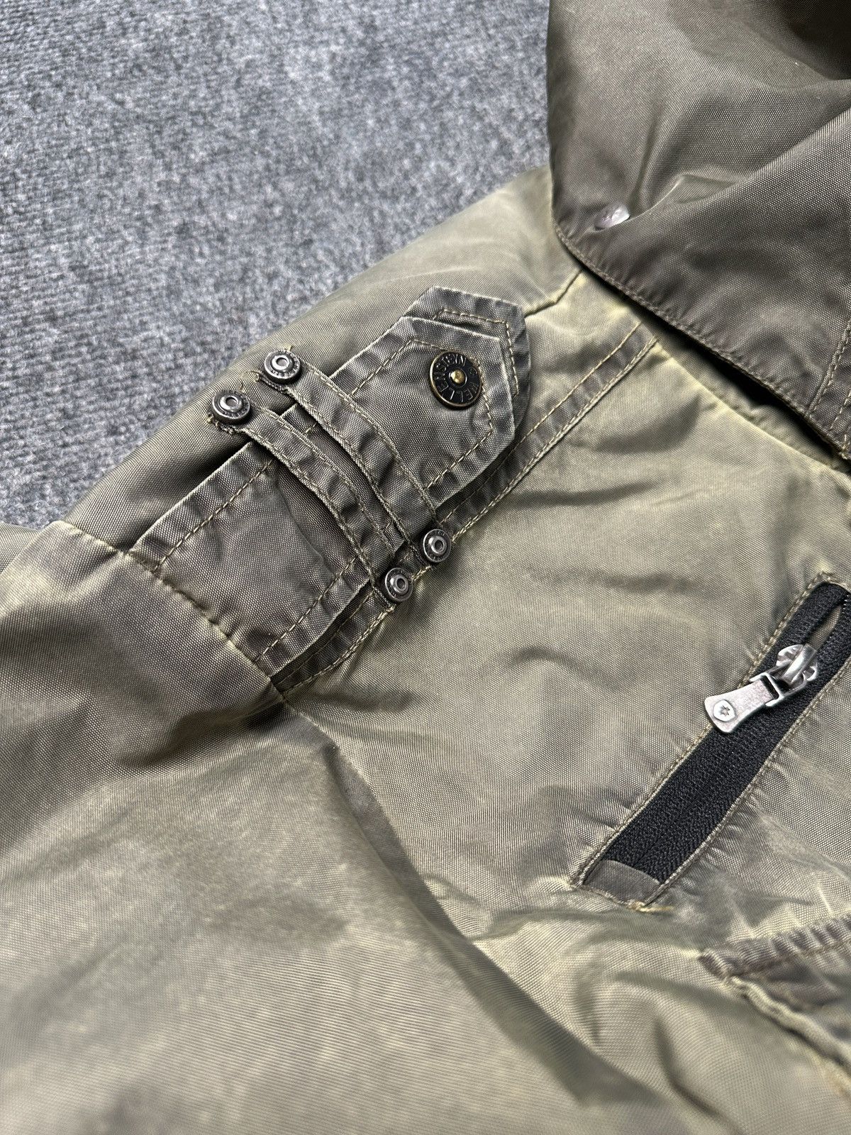 Wellensteyn WELLENSTEYN Retro Men’s Hooded Jacket Olive Field Coat Size US L / EU 52-54 / 3 - 12 Thumbnail