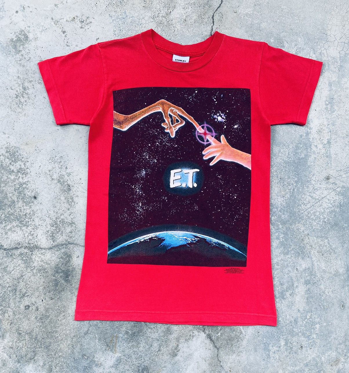 Vintage Vintage E.T. the Extra-Terrestrial Science Movie Tees Size US S / EU 44-46 / 1 - 1 Thumbnail