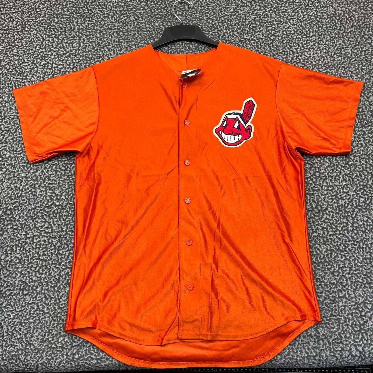 Majestic Vintage Cleveland Indians Guardians Jersey Shirt Men L Size US L / EU 52-54 / 3 - 1 Thumbnail