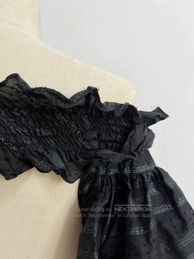 Japanese Brand Japanese Brand size F alice auaa Puff sleeves, one-shoulde Size S / US 4 / IT 40 - 5 Thumbnail