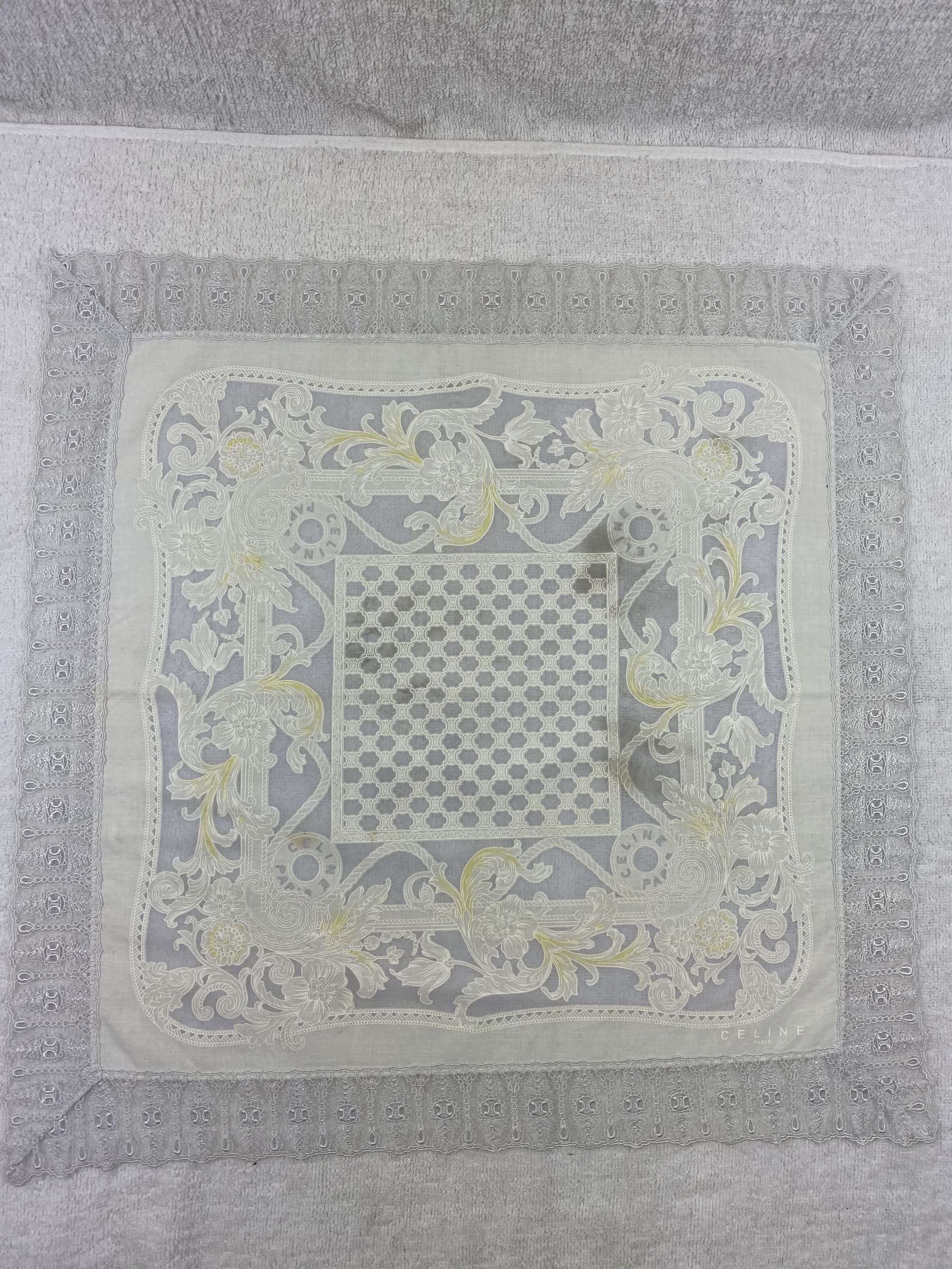 Celine Celine Handkerchief / Bandana / Neckerchief Size ONE SIZE - 3 Thumbnail