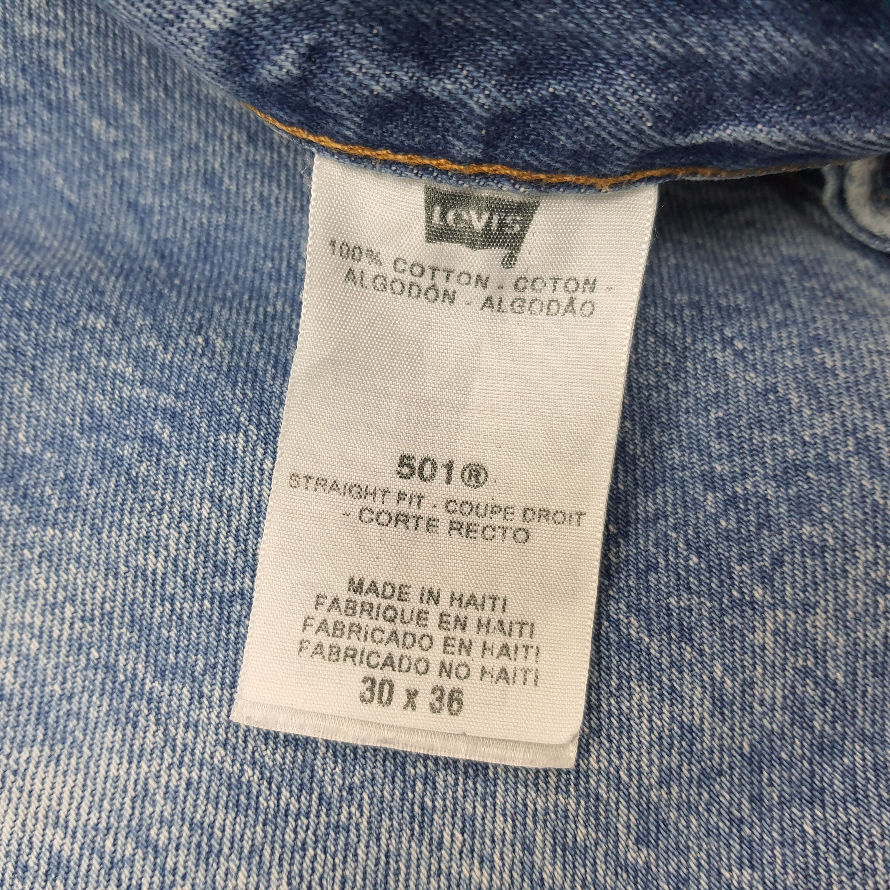 Levi's Vintage Levi's 501 Distressed with Paint Jeans C252N10 Size US 28 / EU 44 - 7 Thumbnail