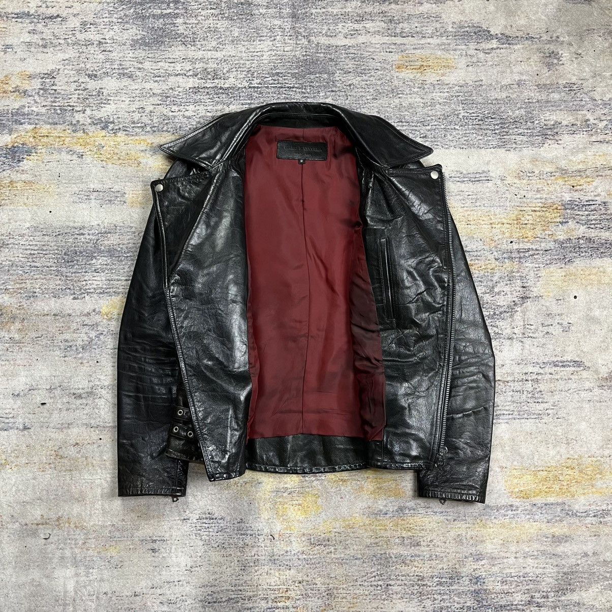 Isamu Katayama Backlash Backlash x Rolls embroidery cross double riders leather Size US S / EU 44-46 / 1 - 10 Thumbnail
