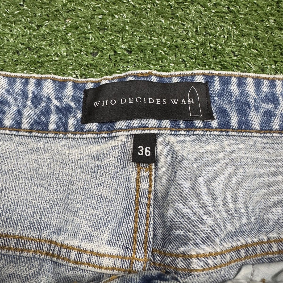 Who Decides War Who Decides War Affinity WDW Denim Jeans 36x36 Ev Bravado Size US 36 / EU 52 - 3 Thumbnail