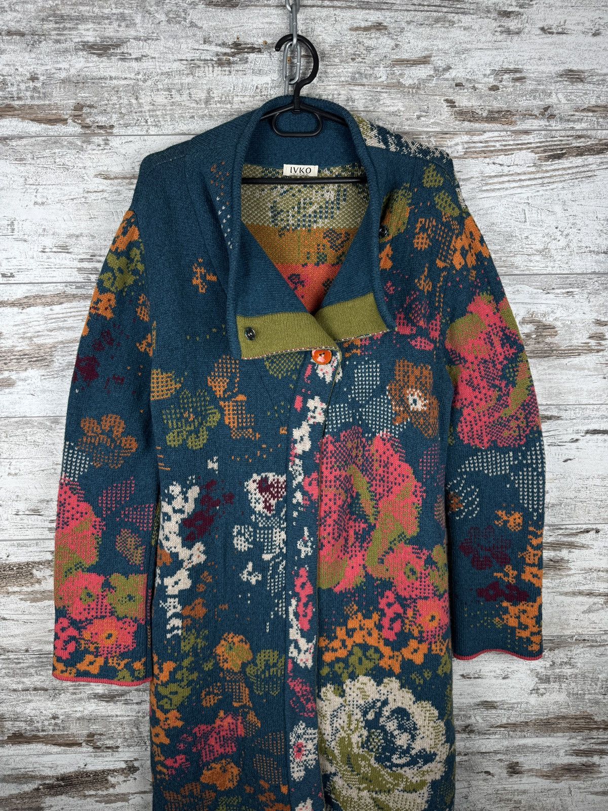Other Women’s Ivko wool coat brocade pattern size 40 jacket Size M / US 6-8 / IT 42-44 - 2 Thumbnail