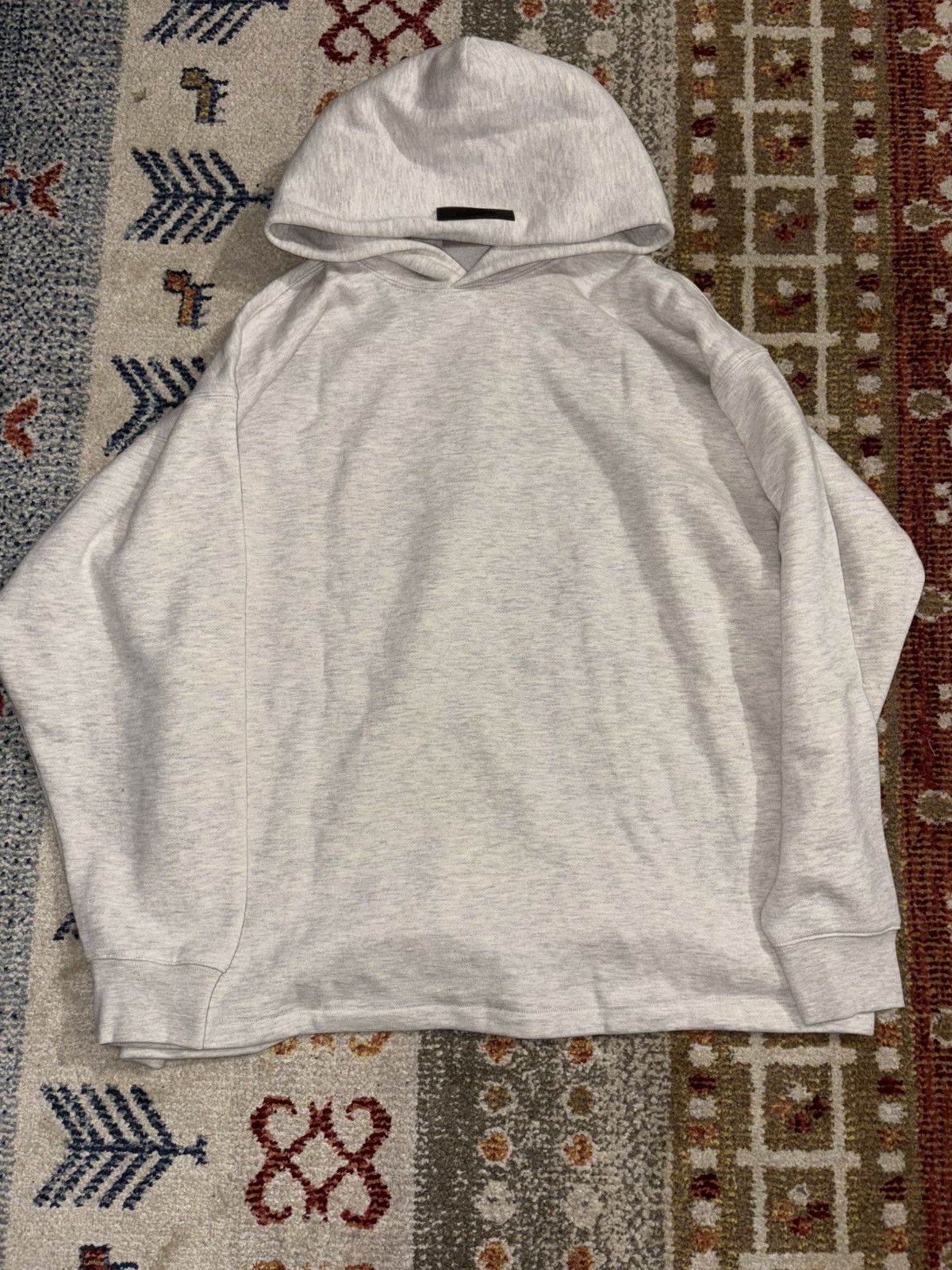 FOG × Fear of God Fear of God Essential Hoodie Light Oatmeal Size M Size US M / EU 48-50 / 2 - 2 Thumbnail