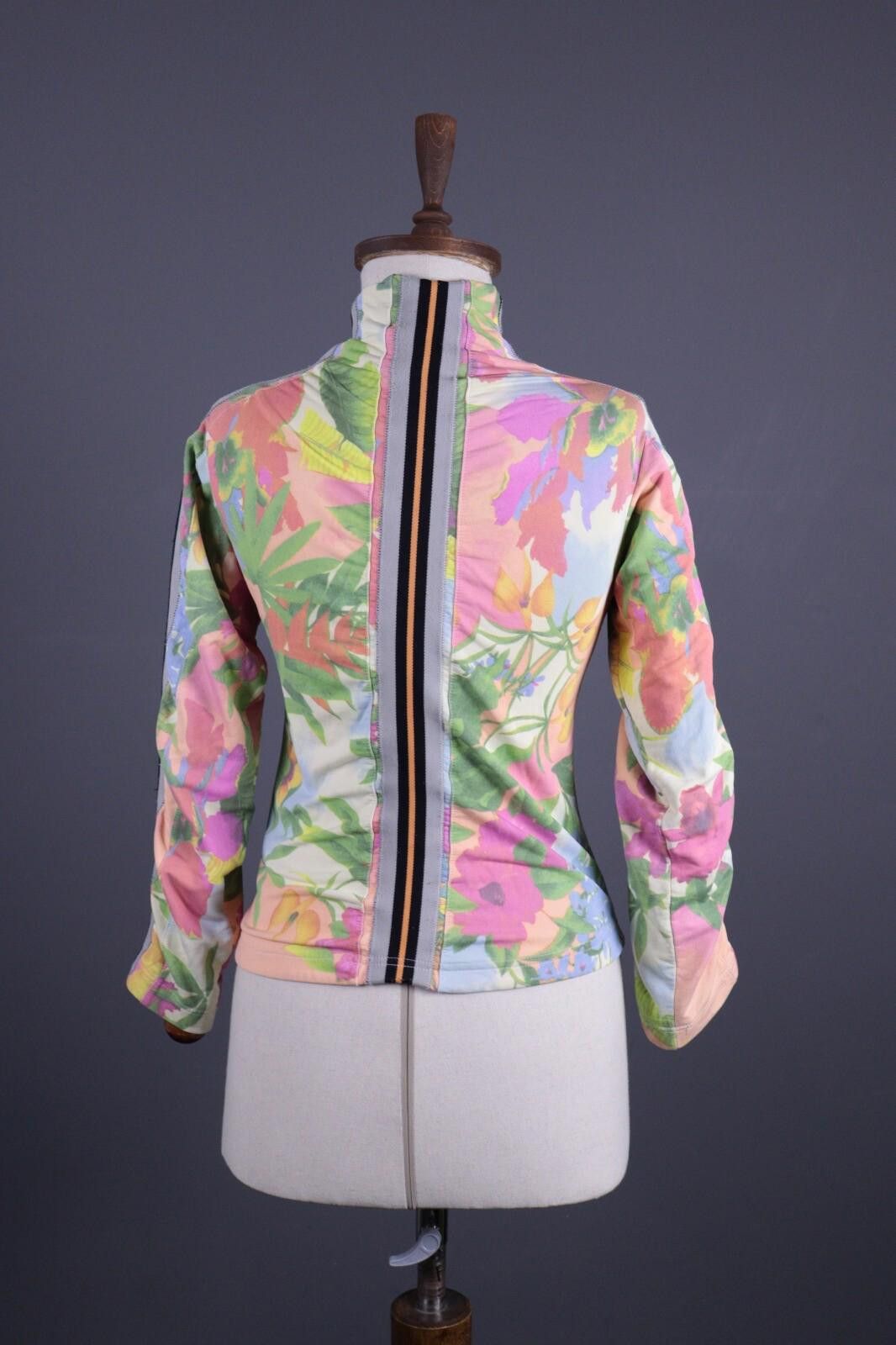 JET SET Jet Set Multicolor Allover Floral Fleece Jacket Size M Size M / US 6-8 / IT 42-44 - 7 Thumbnail