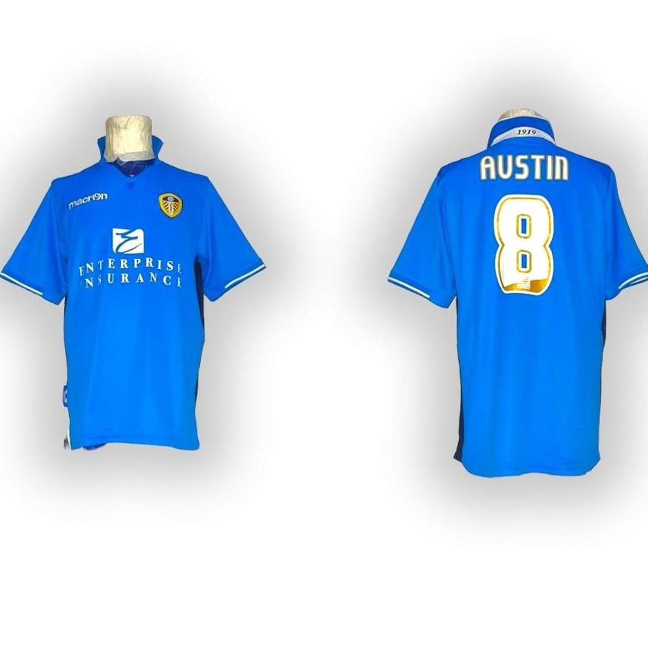 Macron Fc Leeds United England 2012 2013 Home Shirt Jersey Size US L / EU 52-54 / 3 - 4 Thumbnail