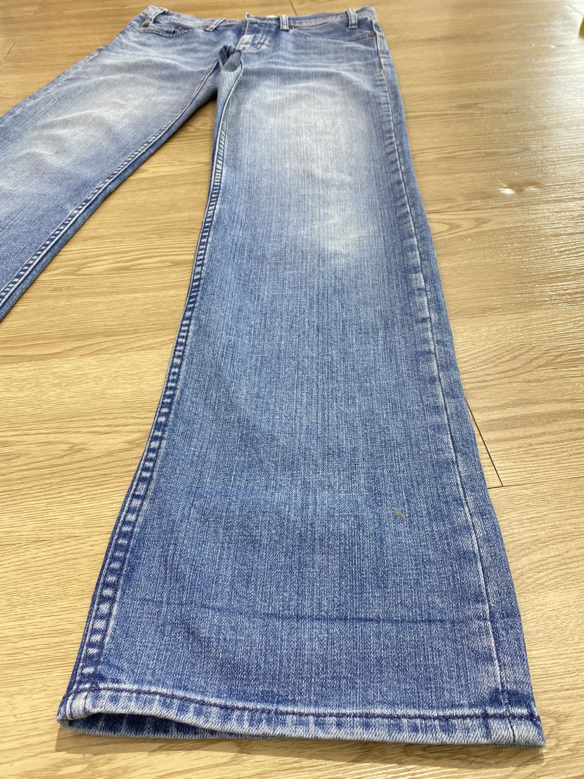 Gap GAP Blue Faded Wash Loose Syle Jeans Size US 30 / EU 46 - 6 Thumbnail