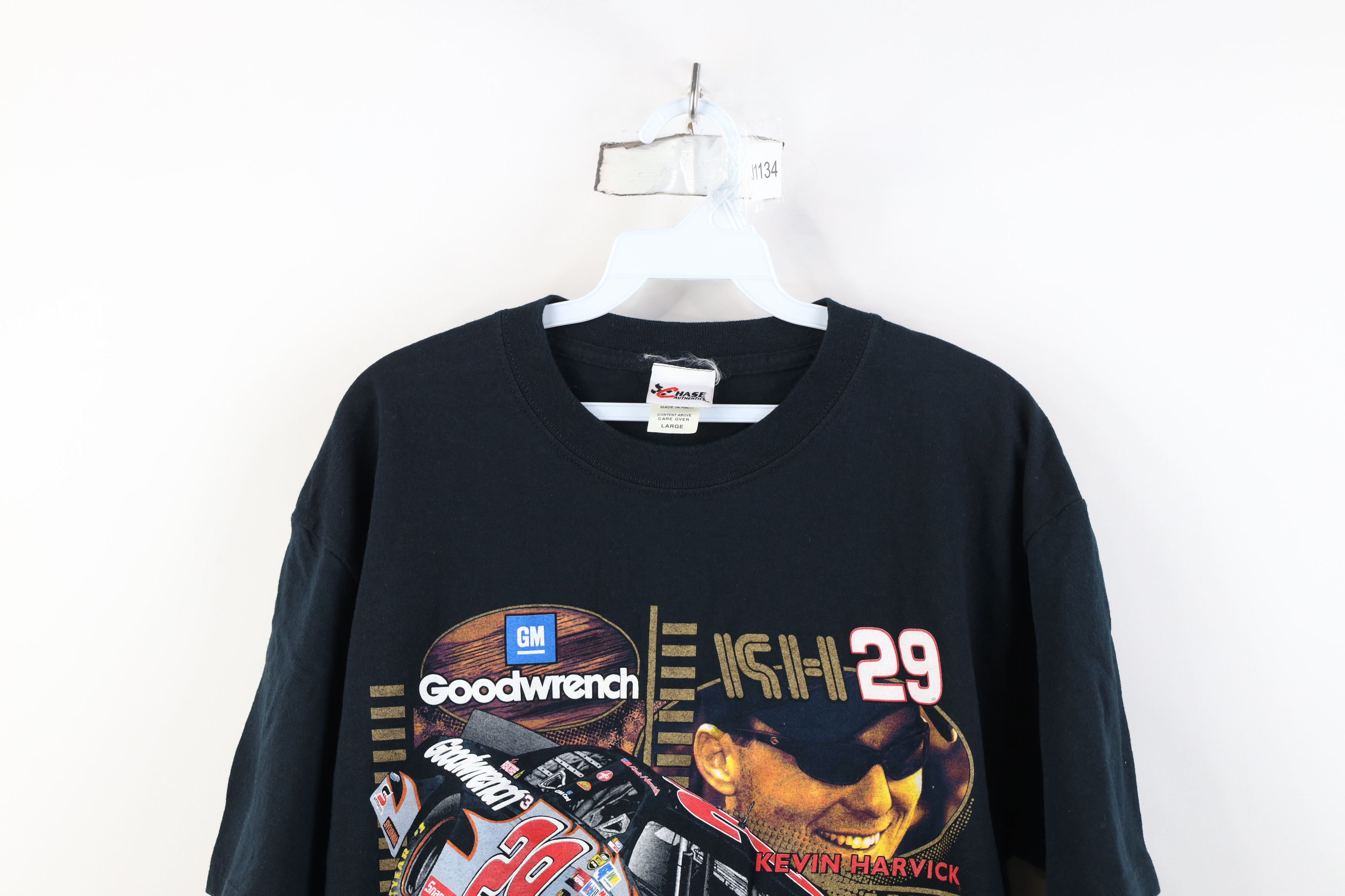 Vintage Vintage Y2K NASCAR Goodwrench Kevin Harvick Racing T-Shirt Size US L / EU 52-54 / 3 - 2 Thumbnail
