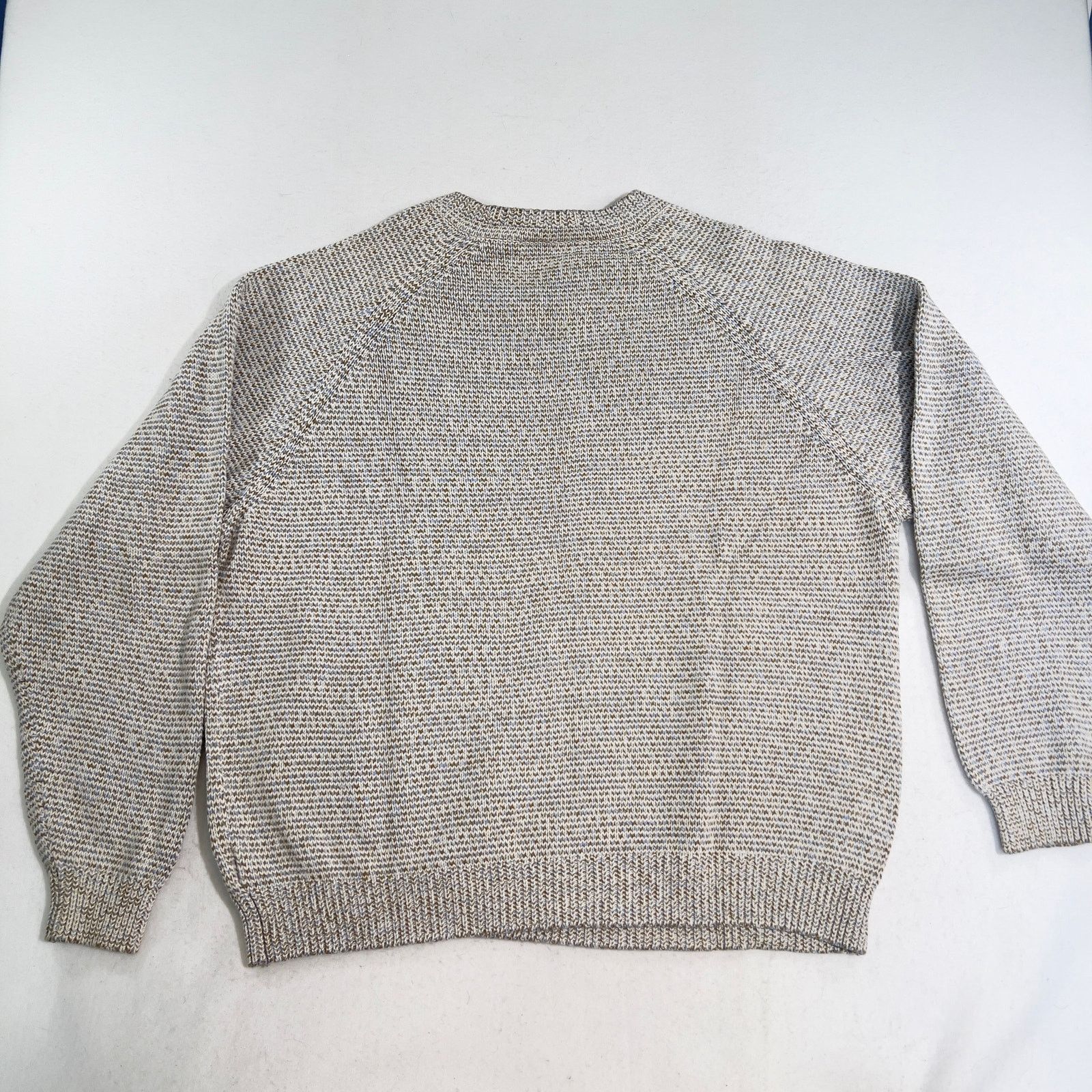 Other Talbot's Men's Sweater XL Blue/Brown Herringbone Vintage Ski Size US XL / EU 56 / 4 - 8 Thumbnail