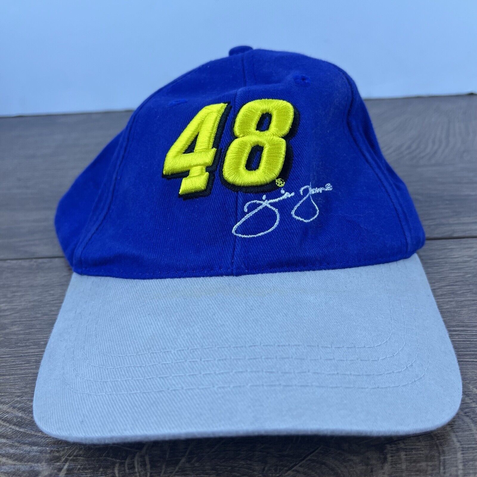 Other Jimmie Johnson 48 Hat NASCAR 48 Hat Blue Hat Adjustable Blue Size ONE SIZE - 1 Thumbnail