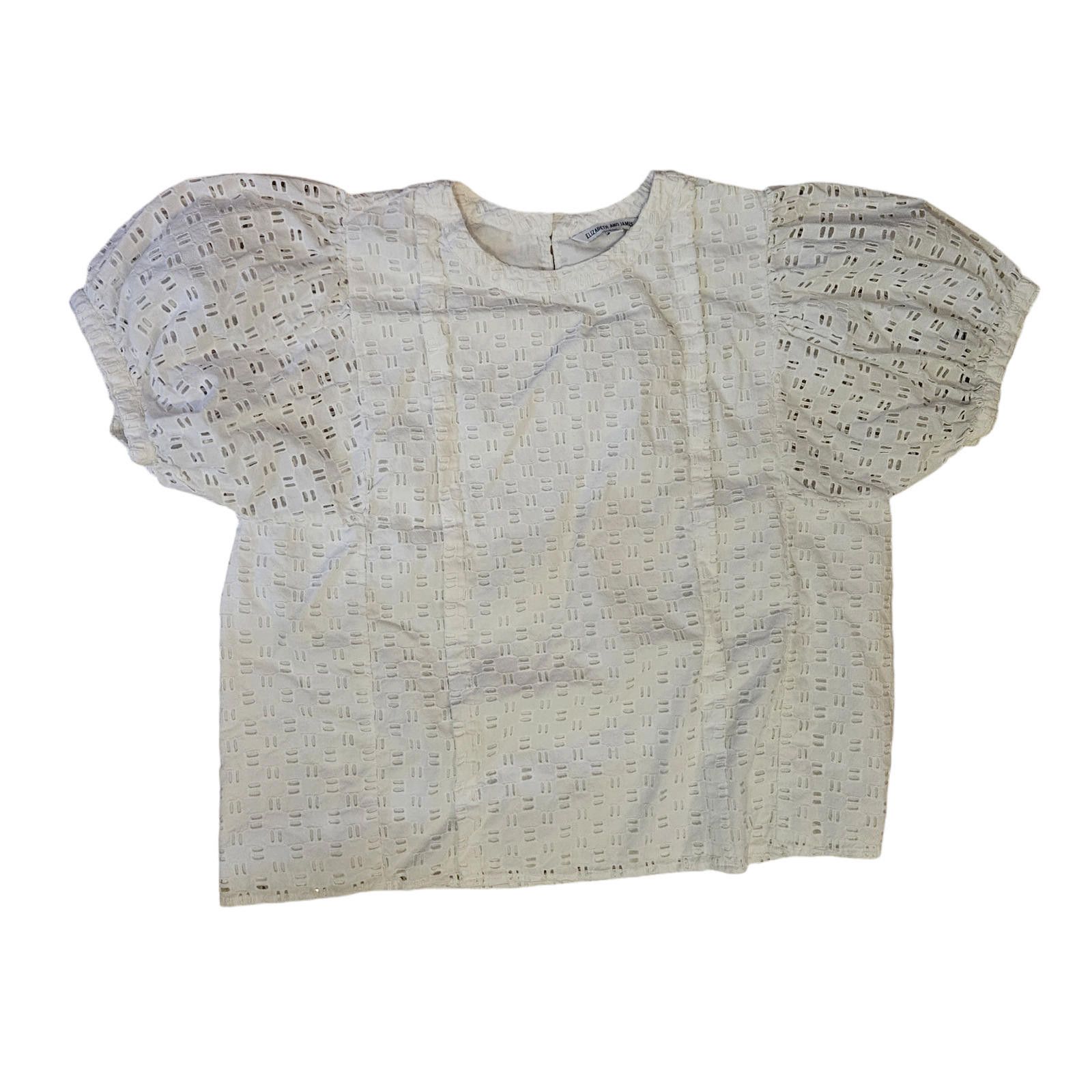 Elizabeth and James ELIZABETH AND JAMES Puff Sleeve Blouse - XL Size XL / US 12-14 / IT 48-50 - 1 Thumbnail