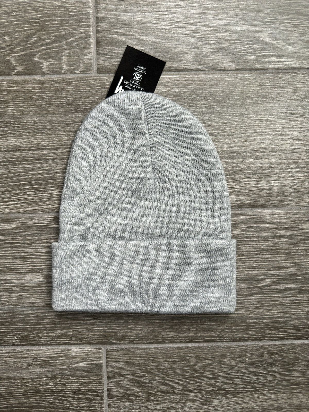 Stussy Gray stussy beanie Size ONE SIZE - 3 Thumbnail