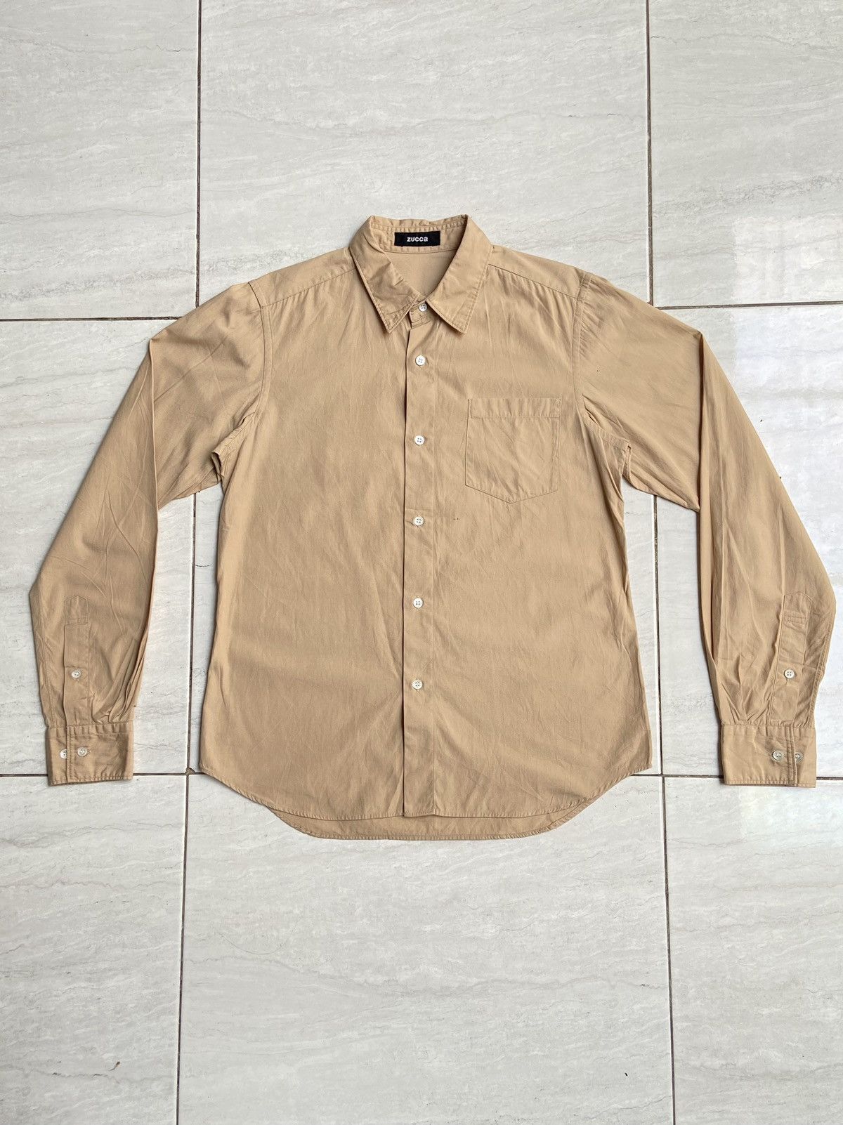 Issey Miyake × Zucca ZUCCA Brown Shirt Size US XS / EU 42 / 0 - 6 Thumbnail