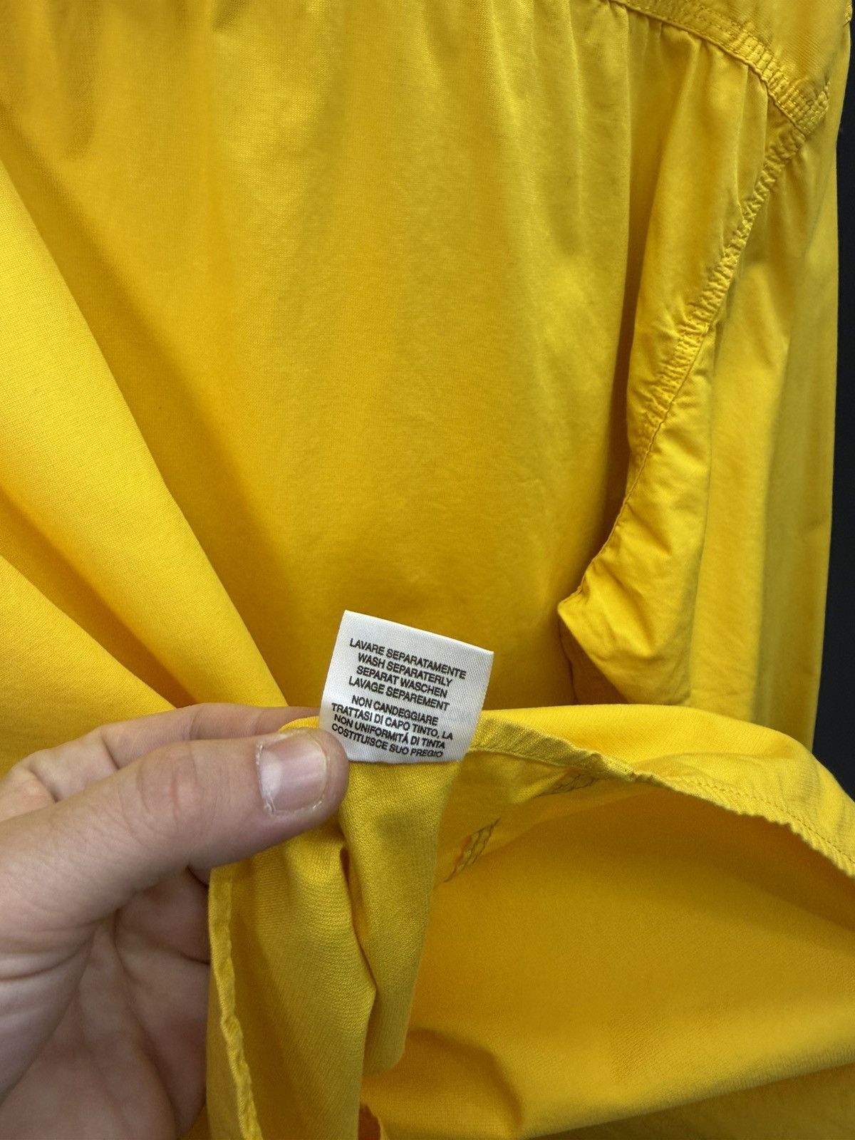 Levi's Vintage Clothing Vintage Levis Yellow Zip Up Jacket Shirt Mens Size L Size US L / EU 52-54 / 3 - 20 Thumbnail