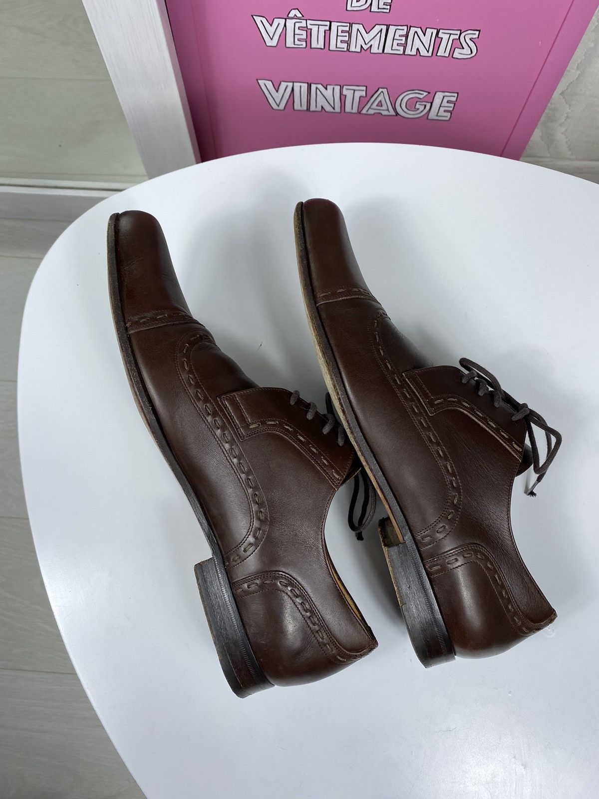 Dolce & Gabbana × Vintage Dolce&Gabbana Derby Lace Up Size US 8 / EU 41 - 16 Thumbnail