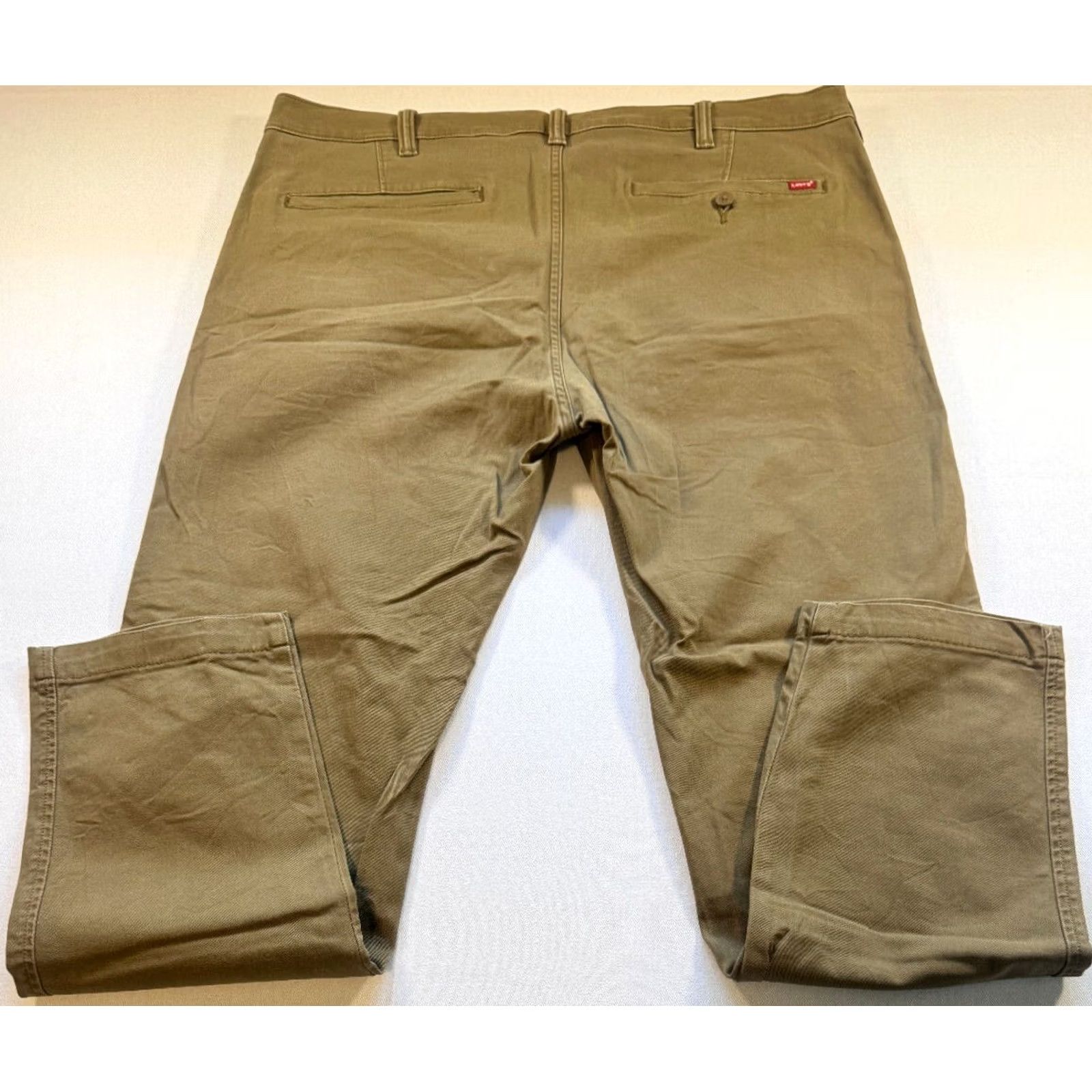 Levi's Levi's Chino Pants Men 30x32 Brown Flat Front Stretch 5532 Size US 30 / EU 46 - 3 Thumbnail