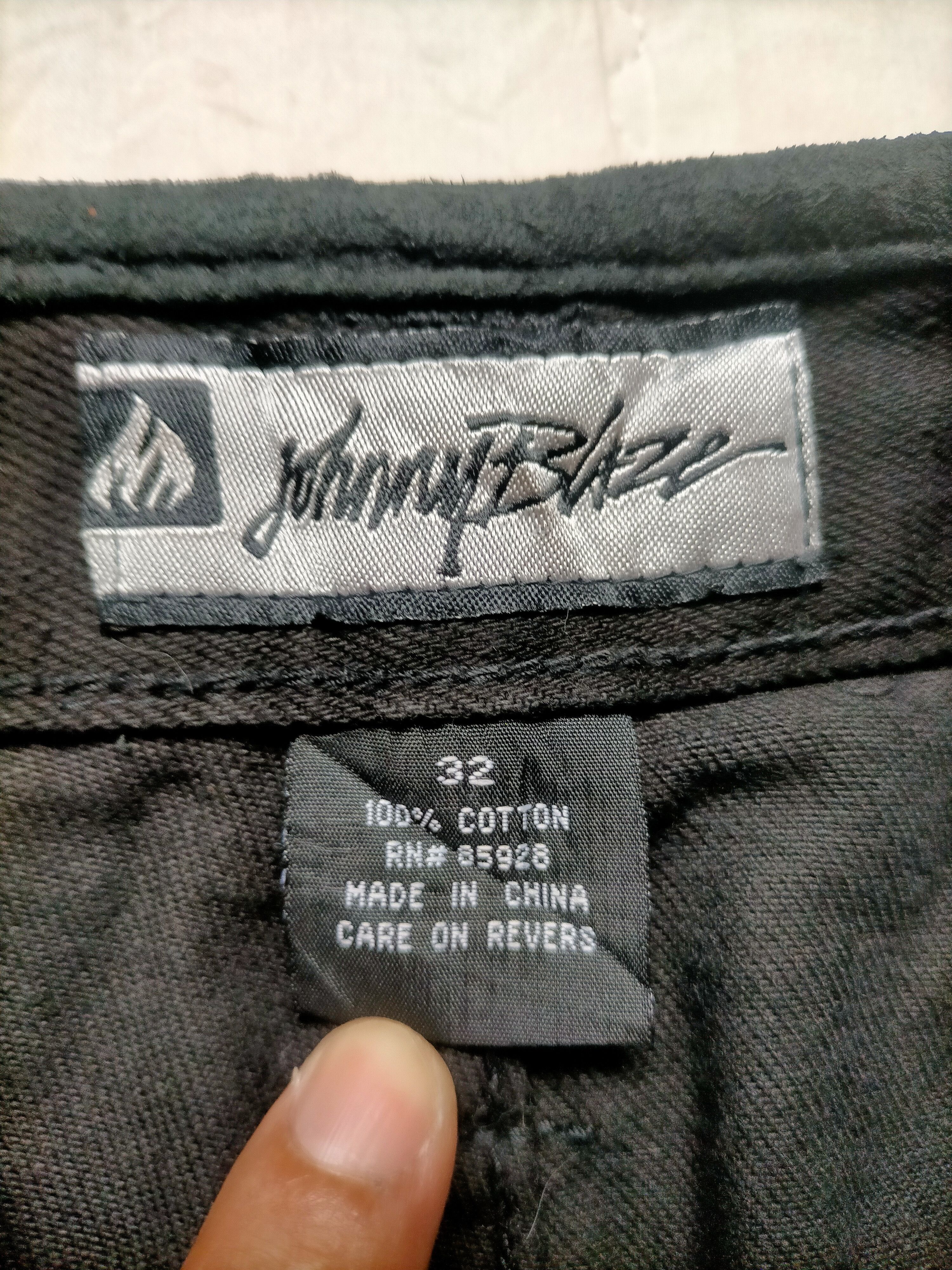 JNCO Johnny Blaze Baggy Carpenter Hip Hop Black Jeans Size US 32 / EU 48 - 20 Thumbnail