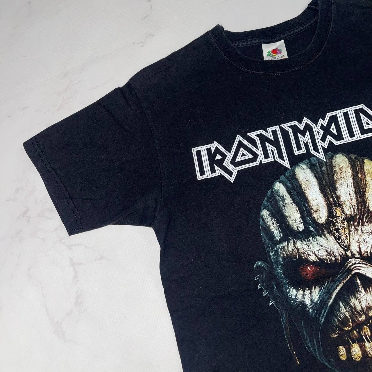 Vintage Vintage X Band Tees X Iron Maiden The Book Of Souls Tour Tee Size US S / EU 44-46 / 1 - 5 Thumbnail
