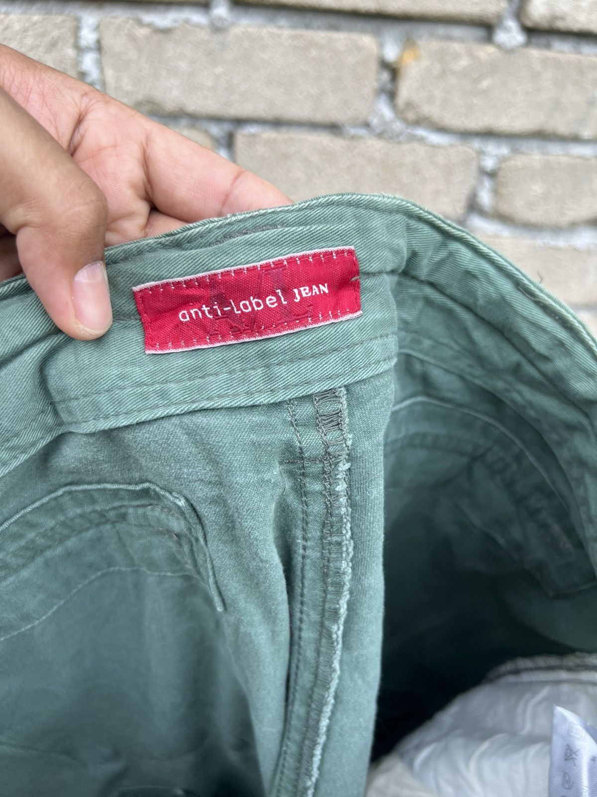 Japanese Brand Anti Label Jean Cargo Pants Waist 34" Size US 34 / EU 50 - 8 Thumbnail
