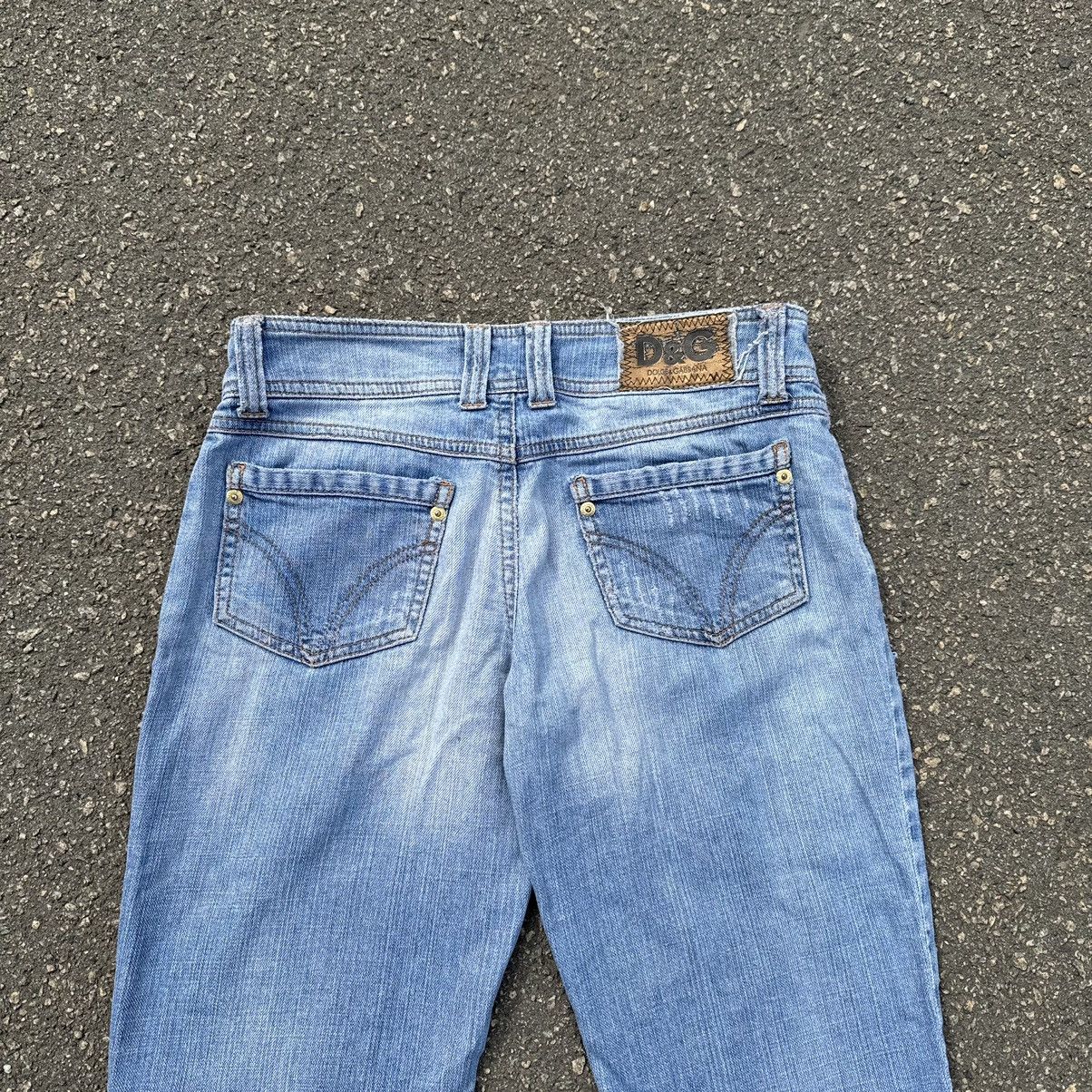 Dolce & Gabbana vintage 90s dolce gabanna distressed jeans y2k rap Size 28" / US 6 / IT 42 - 8 Thumbnail