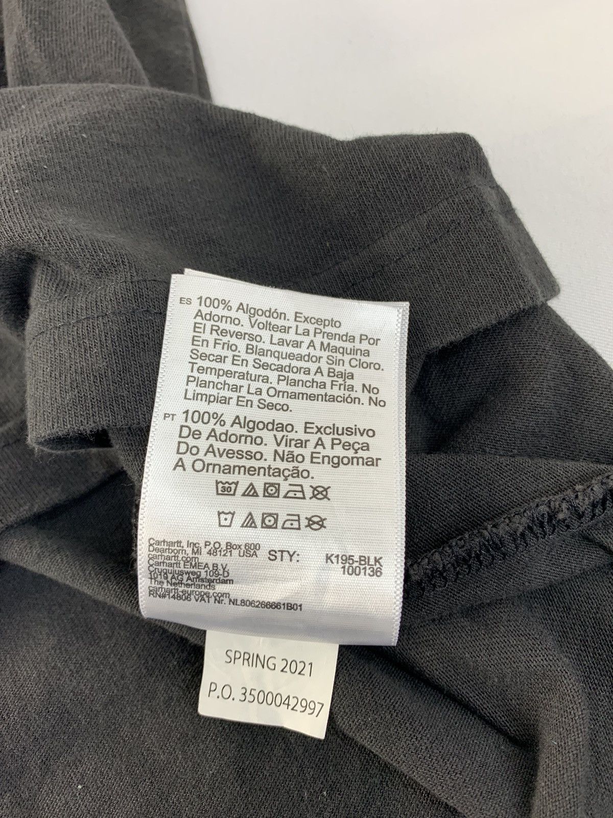 Carhartt Hype Vintage Carhartt Spell Out Loose Fit Printed Tee Size US XXL / EU 58 / 5 - 8 Thumbnail