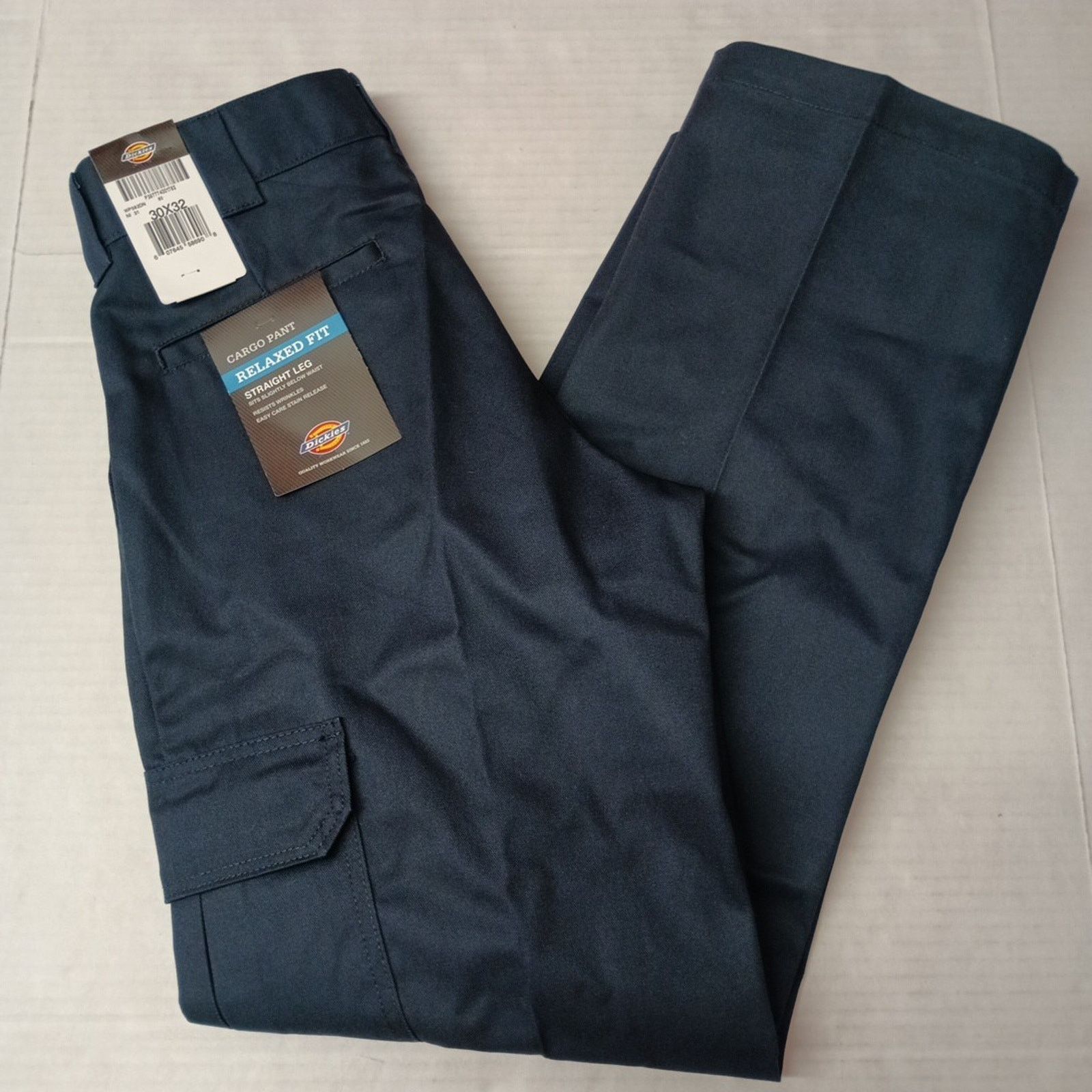 Dickies Dickies Cargo Pants Men's Size 30x32 Navy Blue Relaxed Fit Size US 30 / EU 46 - 1 Thumbnail