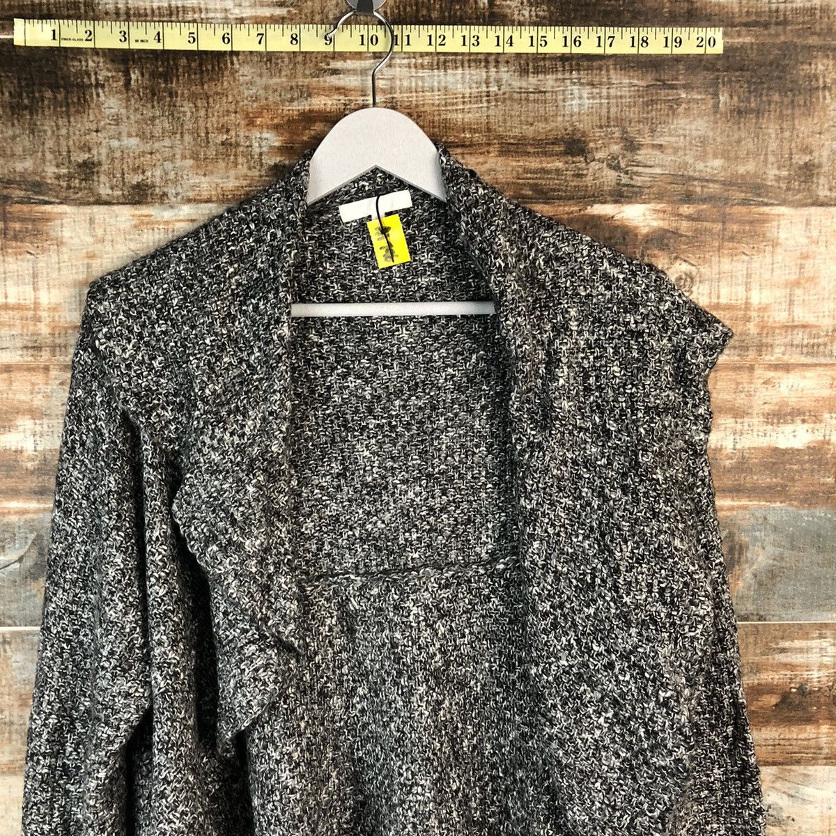 Homespun Knitwear Comme Ca Mature Grey Knitwear cardigan #A1796 Size M / US 6-8 / IT 42-44 - 5 Thumbnail