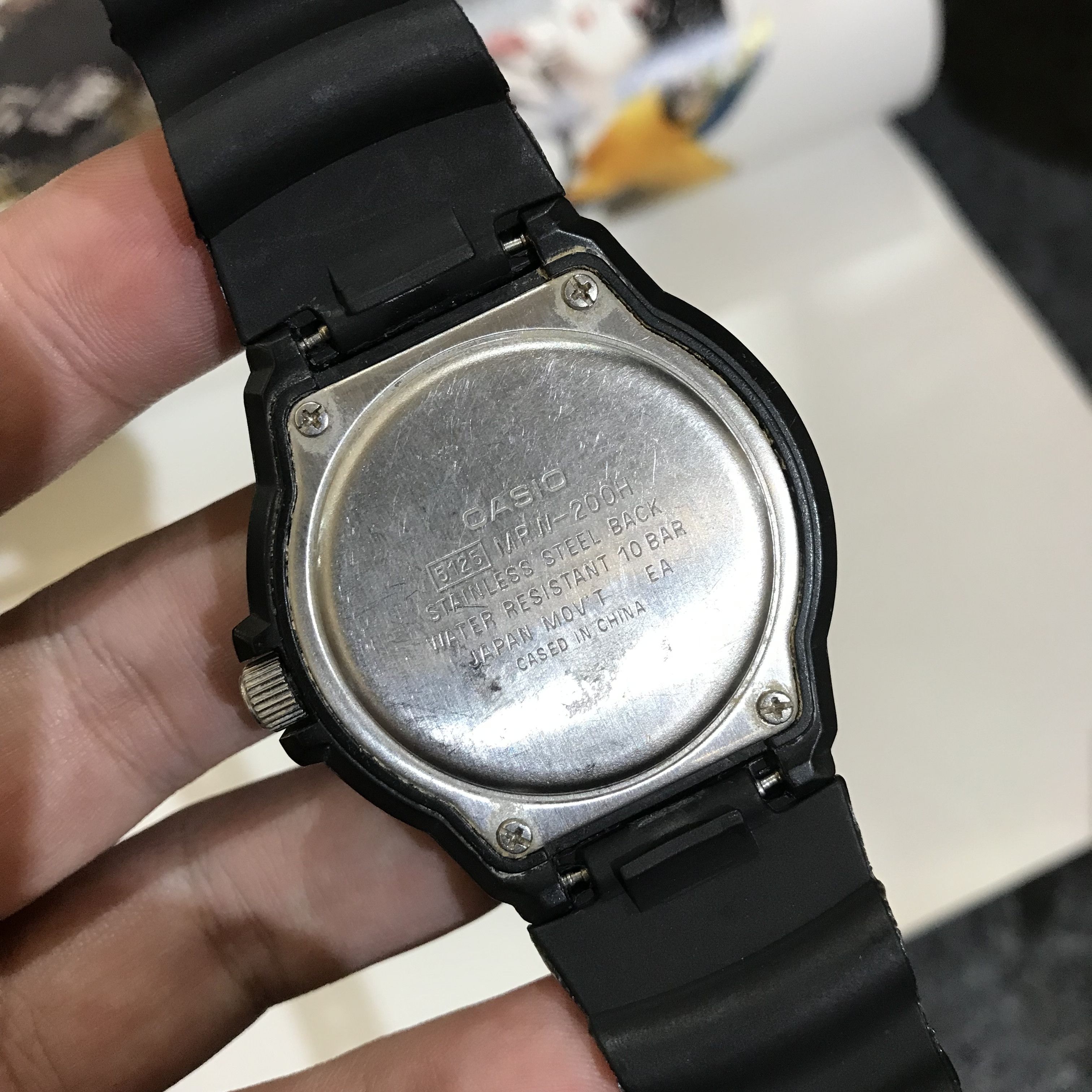 Casio Vintage Casio Military Analog MRW-200H-1EV Casio Size ONE SIZE - 3 Thumbnail