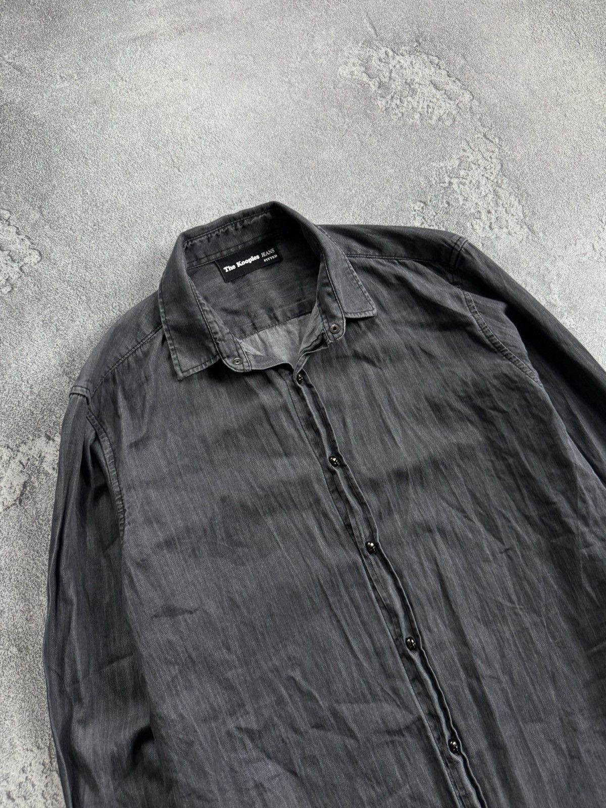 The Kooples The Kooples M/size button up denim shirt long sleeve casual Size US M / EU 48-50 / 2 - 2 Thumbnail