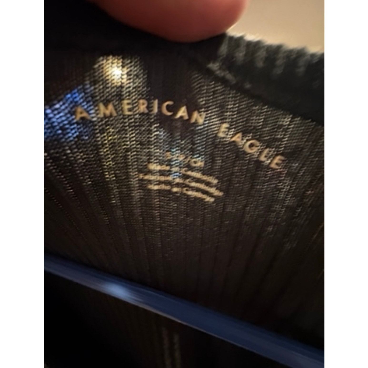 American Eagle Outfitters American Eagle Sweater Women’s Small Black Long Sleeve Size S / US 4 / IT 40 - 3 Thumbnail