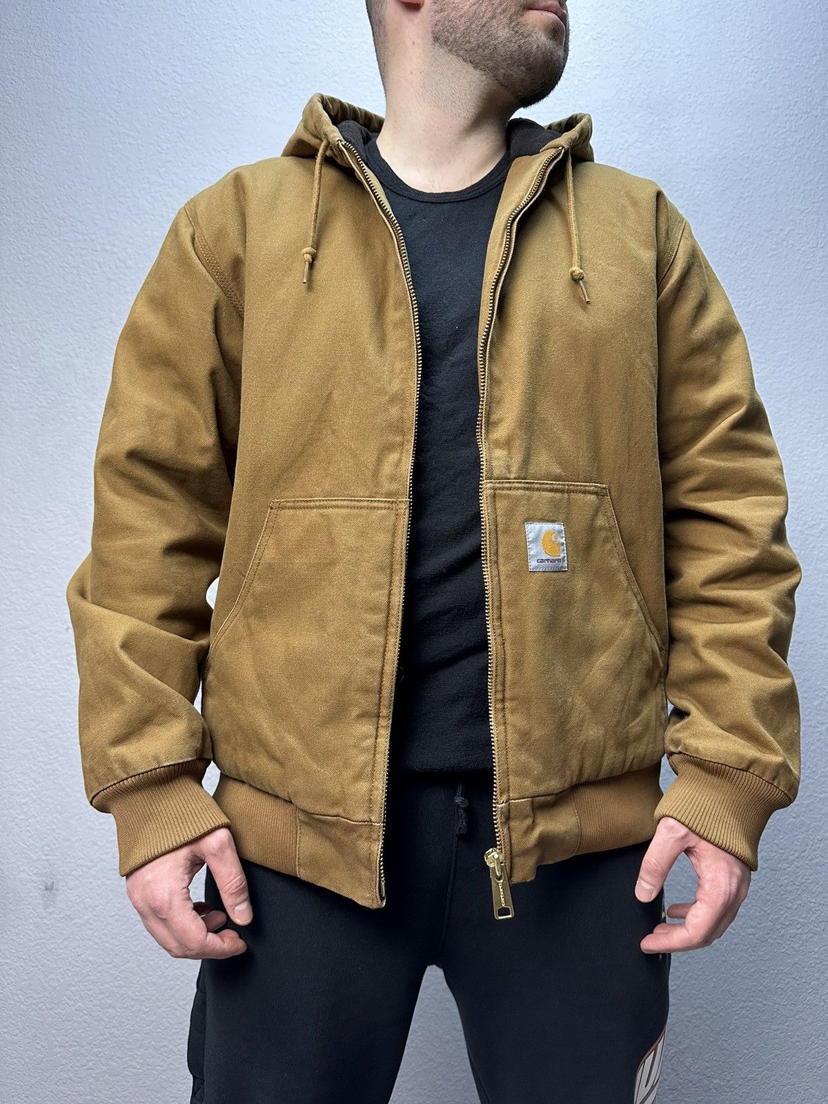 Carhartt Vintage Carhartt Active Brown Jacket 3M Insulated Kanye West Size US XL / EU 56 / 4 - 6 Thumbnail