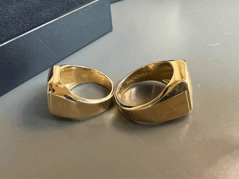 Wacko Maria Wacko Maria SV925 Amber Eye Ring Size ONE SIZE - 4 Thumbnail