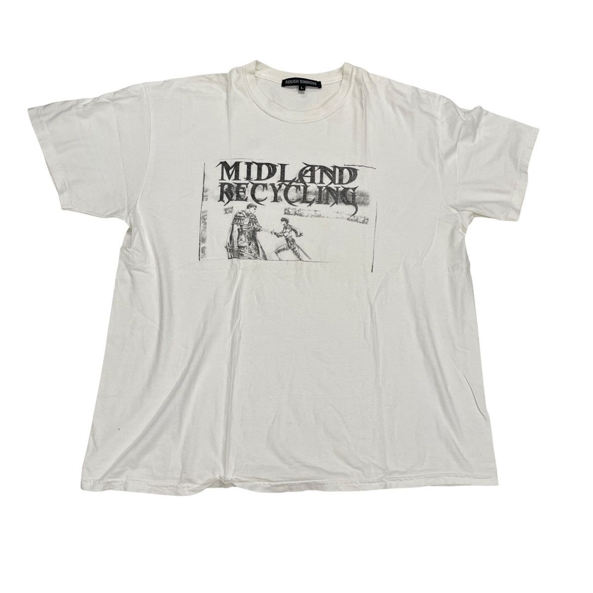 Rough Simmons Rough Simmons Midland Recycling Berserk Tee Size US L / EU 52-54 / 3 - 1 Thumbnail