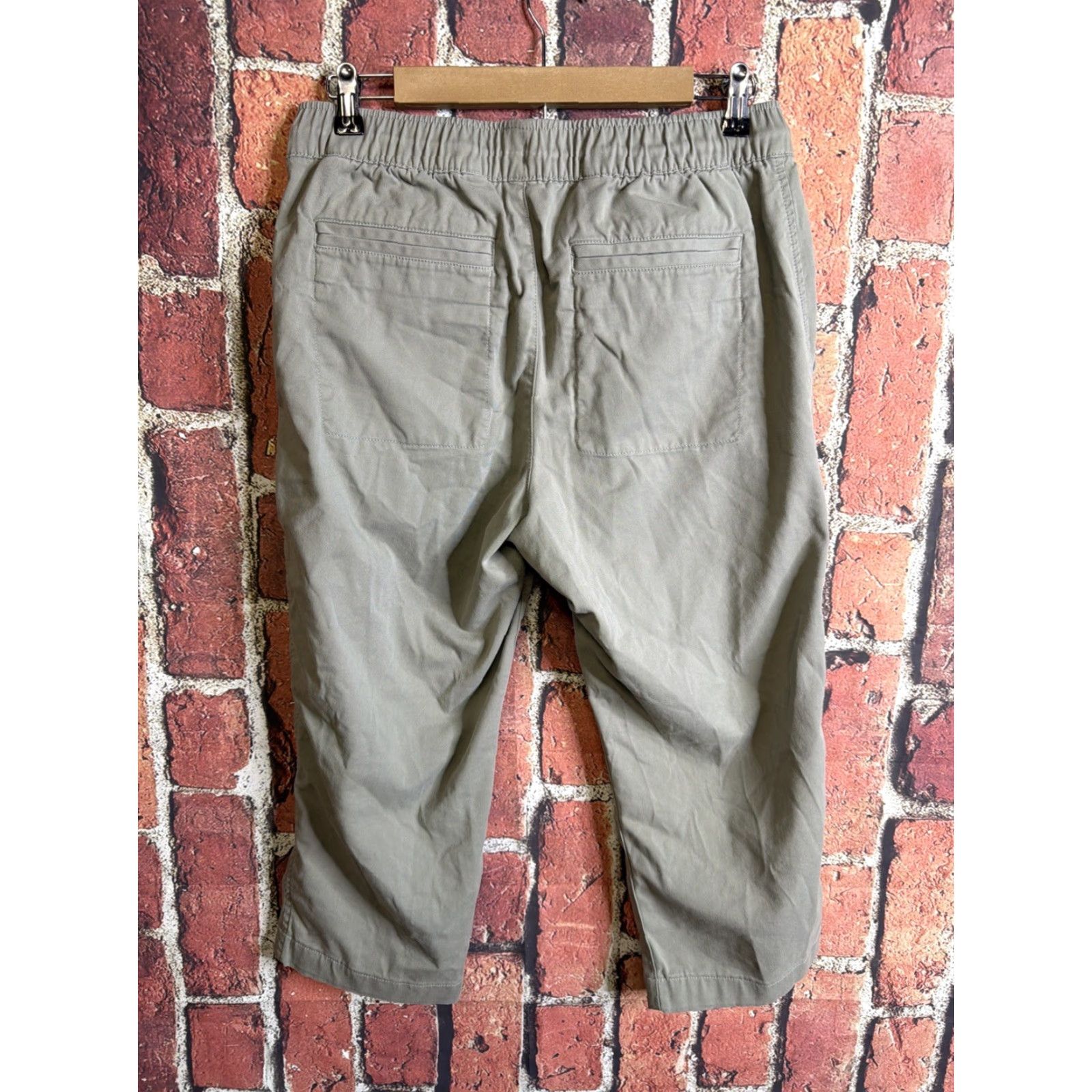 Vintage LL Bean Men's Comfort Stretch Dock Pants Straight Leg Size 28 Green Size US 28 / EU 44 - 2 Thumbnail
