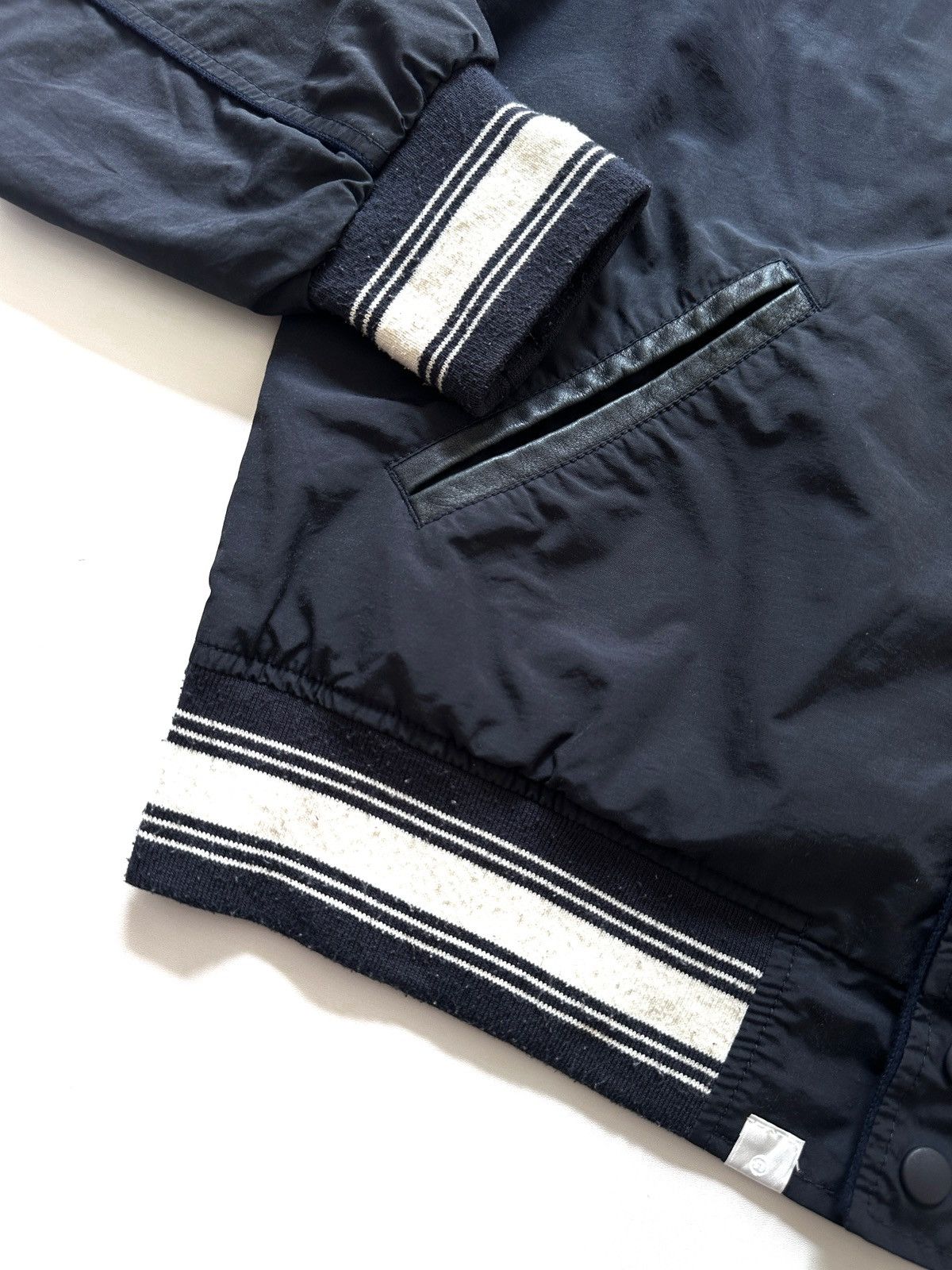 thisisneverthat THISISNEVERTHAT Varsity Jacket - Navy Size US L / EU 52-54 / 3 - 5 Thumbnail