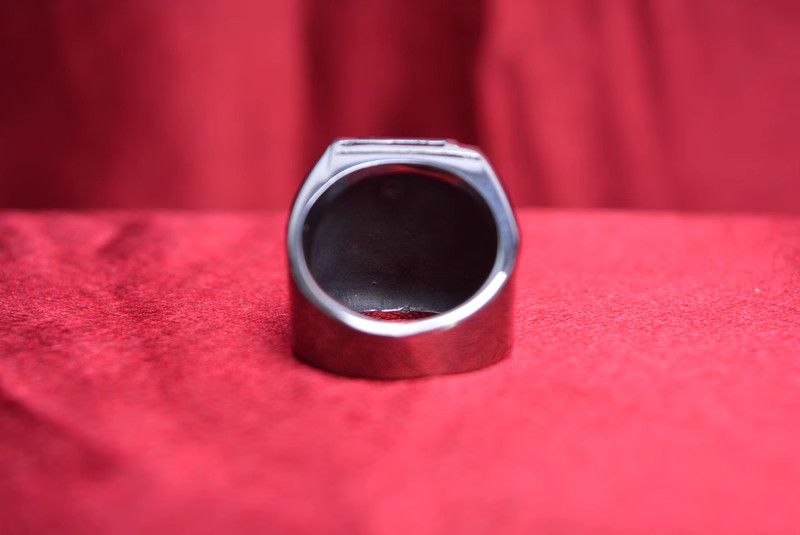 Jewelry Poker Crazy Jewelry Rings Open Size Chrome Ring (Size 7-13) Size ONE SIZE - 5 Thumbnail