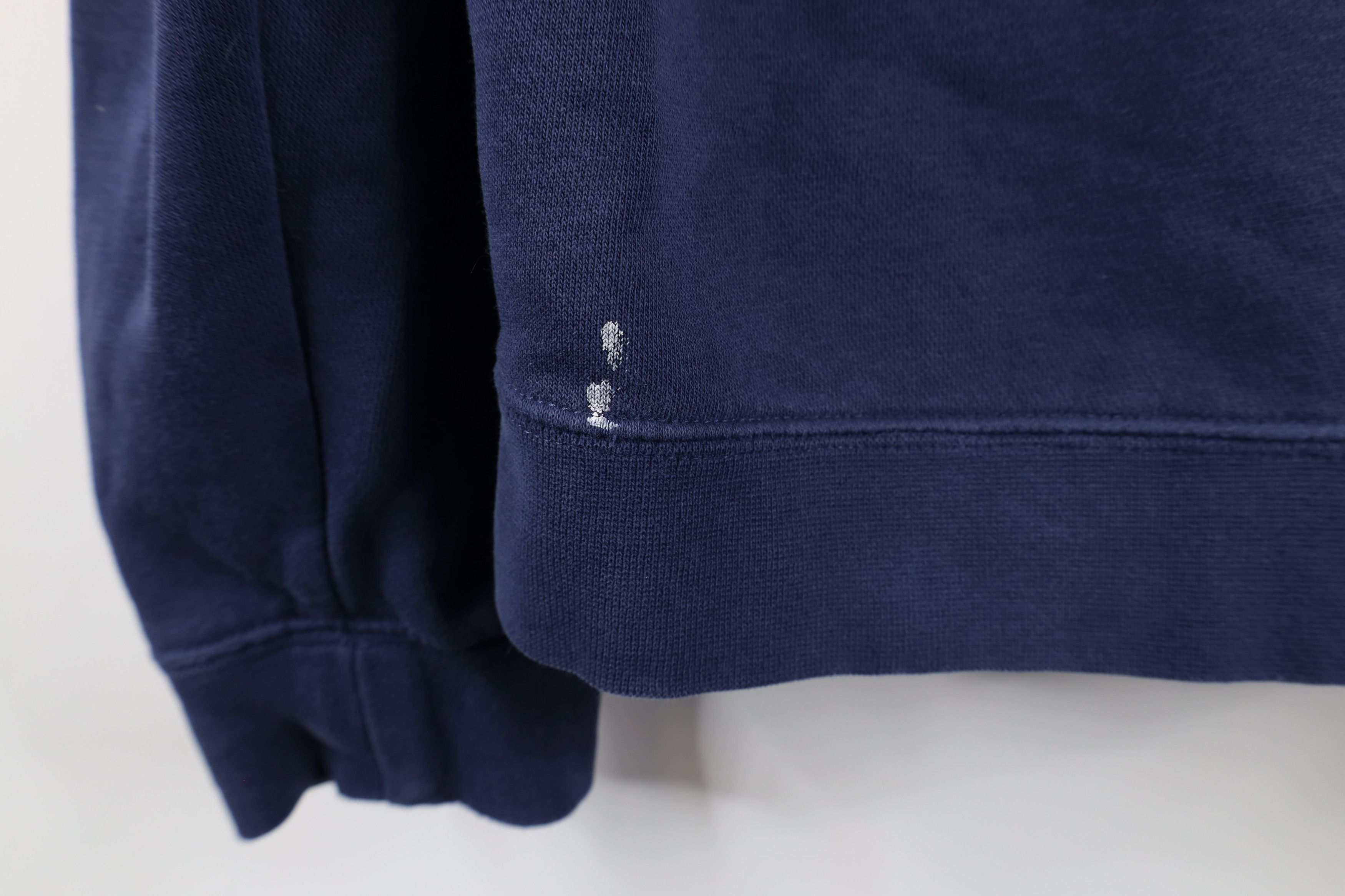 Nike × Vintage Nike Mens M University of Michigan Hoodie Sweatshirt Blue Size US L / EU 52-54 / 3 - 16 Thumbnail