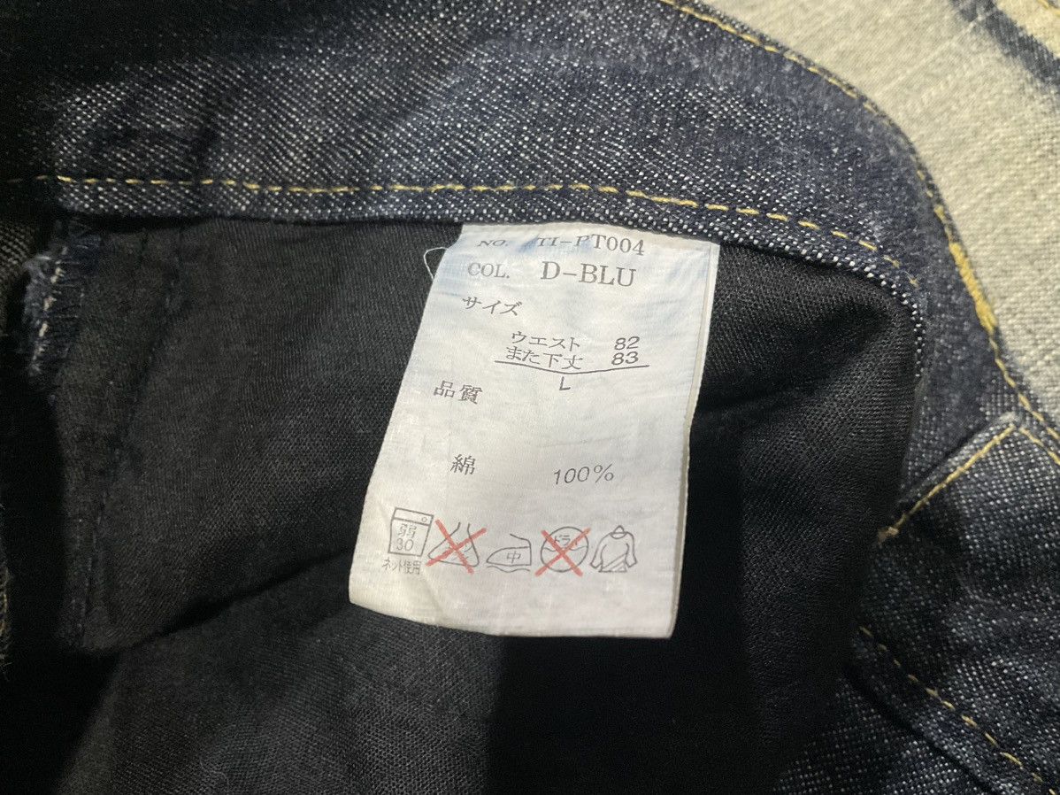 If Six Was Nine × Japanese Brand × Le Grande Bleu (L.G.B.) 🔥Sick Y2K Topism Mud Wash Flared Denim Size US 32 / EU 48 - 11 Thumbnail